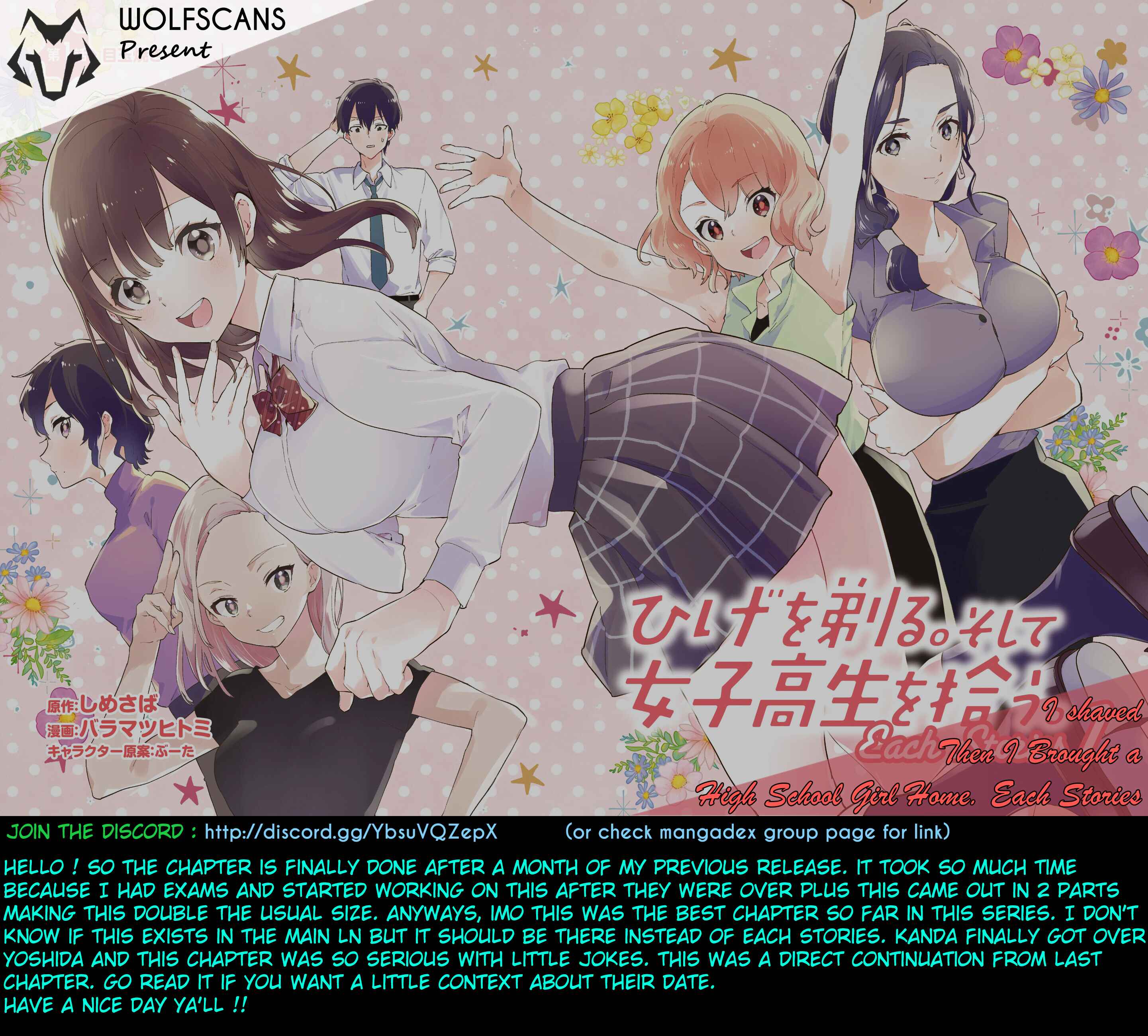 Page 37 Chapter 14 Hige wo Soru. Soshite Joshi Kousei wo Hirou. Each Stories