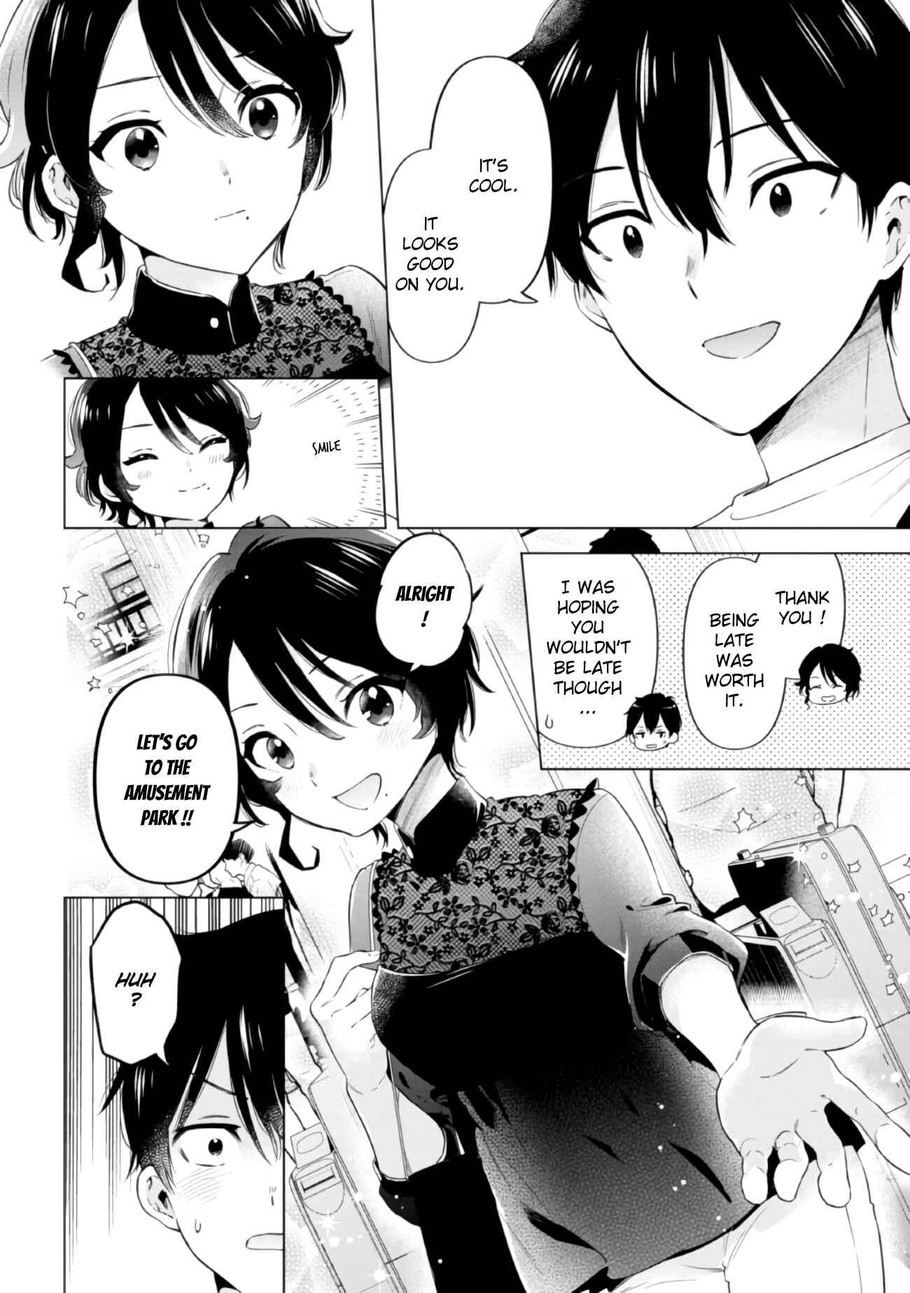 Page 6 Chapter 14 Hige wo Soru. Soshite Joshi Kousei wo Hirou. Each Stories