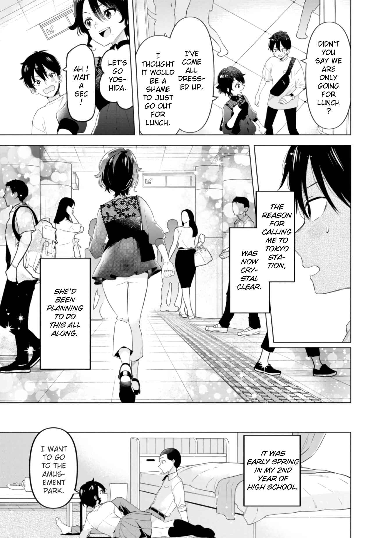 Page 7 Chapter 14 Hige wo Soru. Soshite Joshi Kousei wo Hirou. Each Stories
