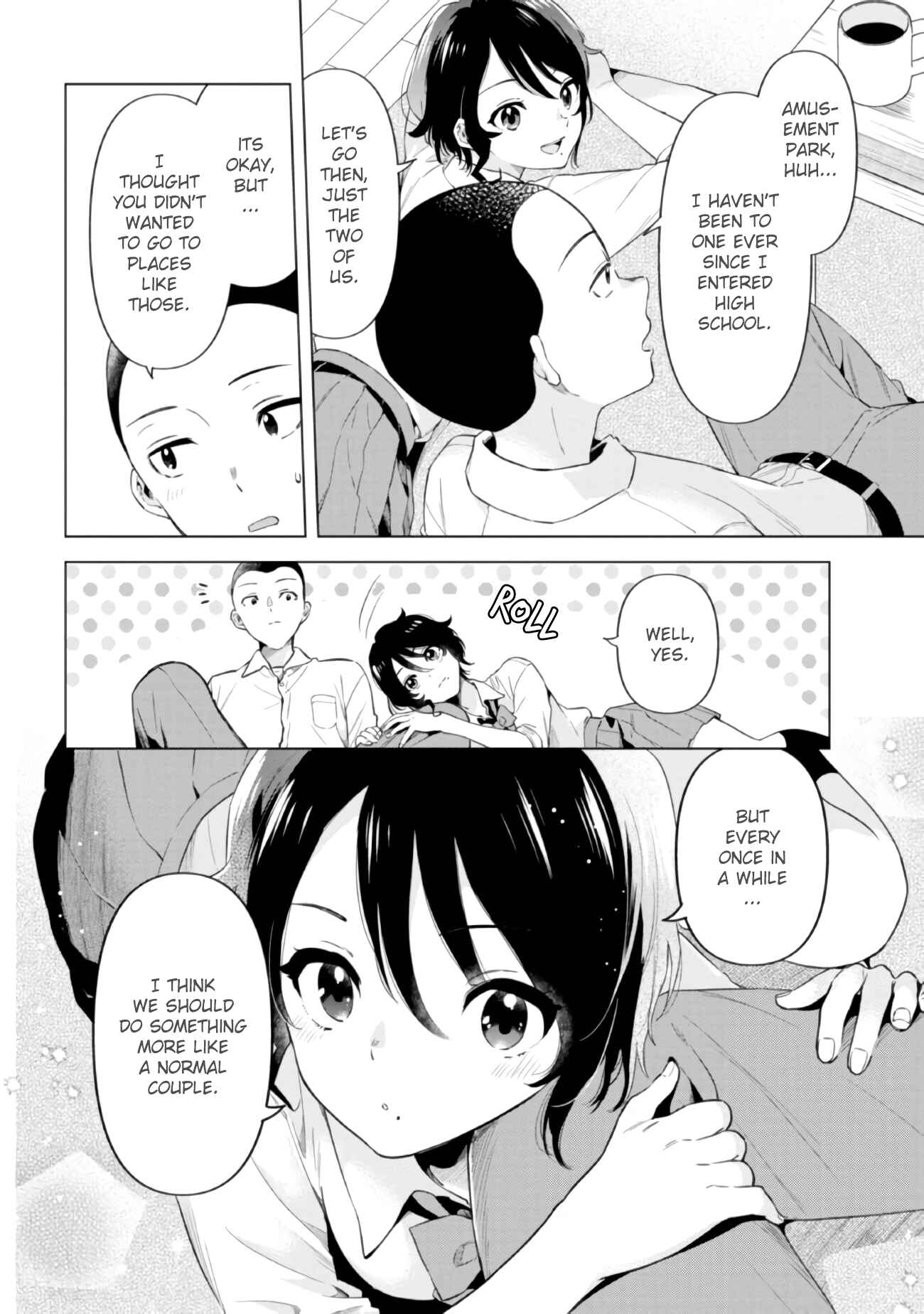 Page 8 Chapter 14 Hige wo Soru. Soshite Joshi Kousei wo Hirou. Each Stories