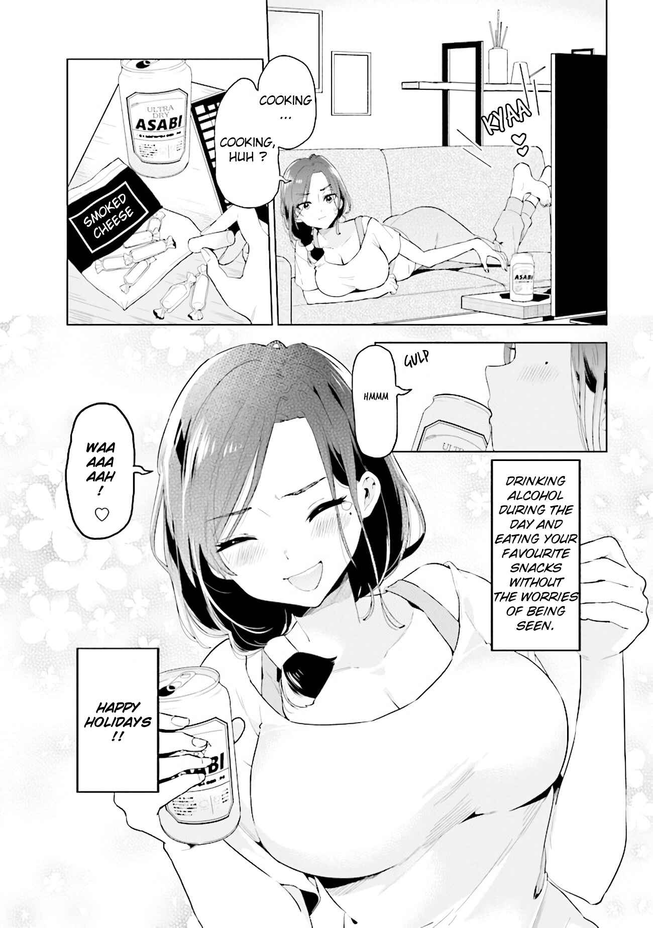 Page 3 Chapter 6 Hige wo Soru. Soshite Joshi Kousei wo Hirou. Each Stories