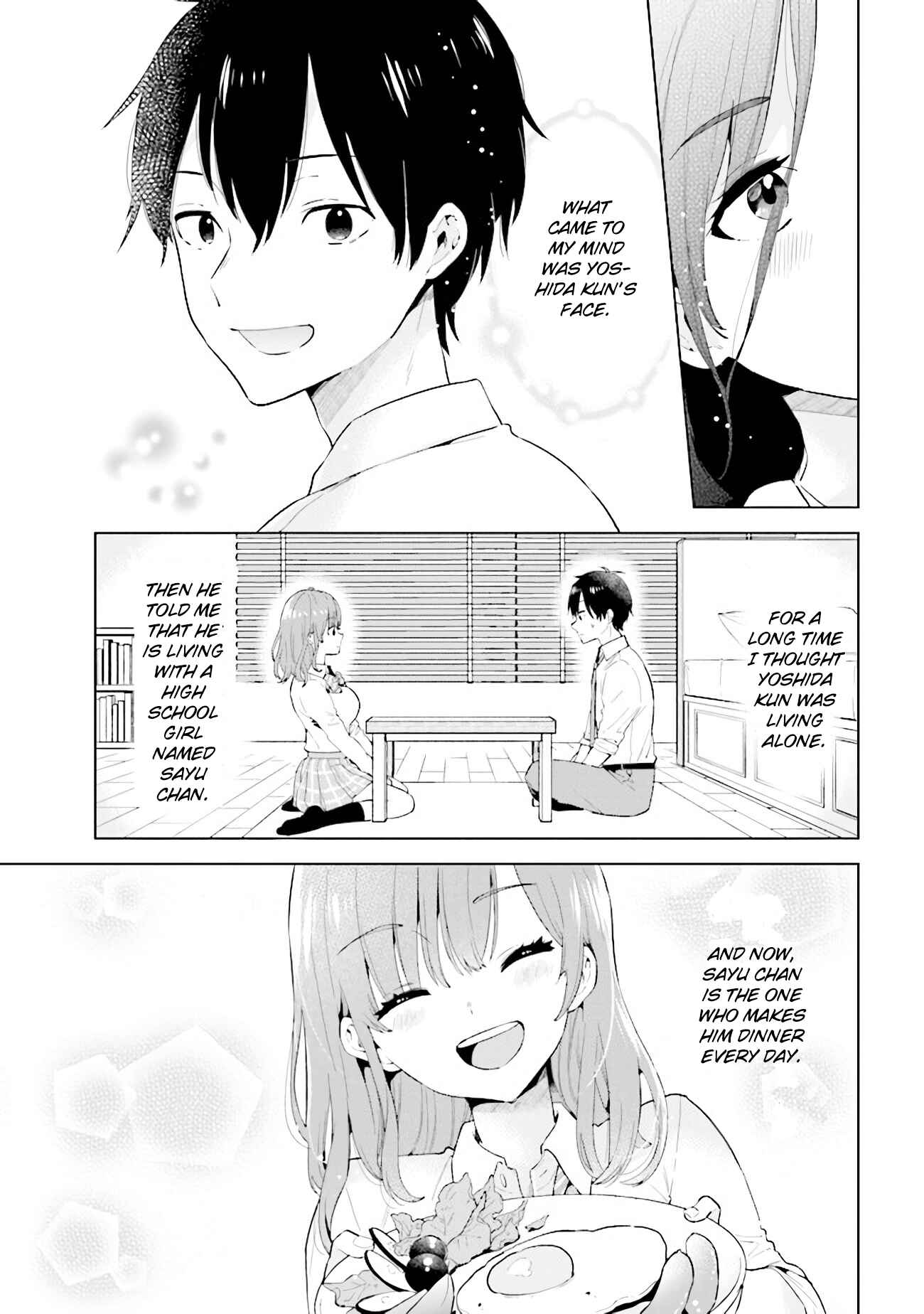 Page 5 Chapter 6 Hige wo Soru. Soshite Joshi Kousei wo Hirou. Each Stories