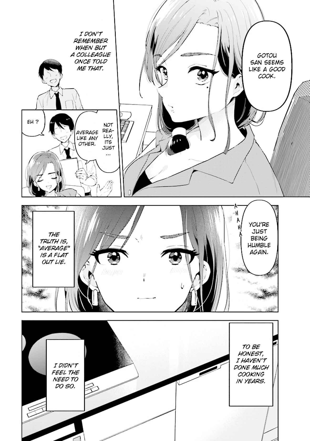 Page 6 Chapter 6 Hige wo Soru. Soshite Joshi Kousei wo Hirou. Each Stories