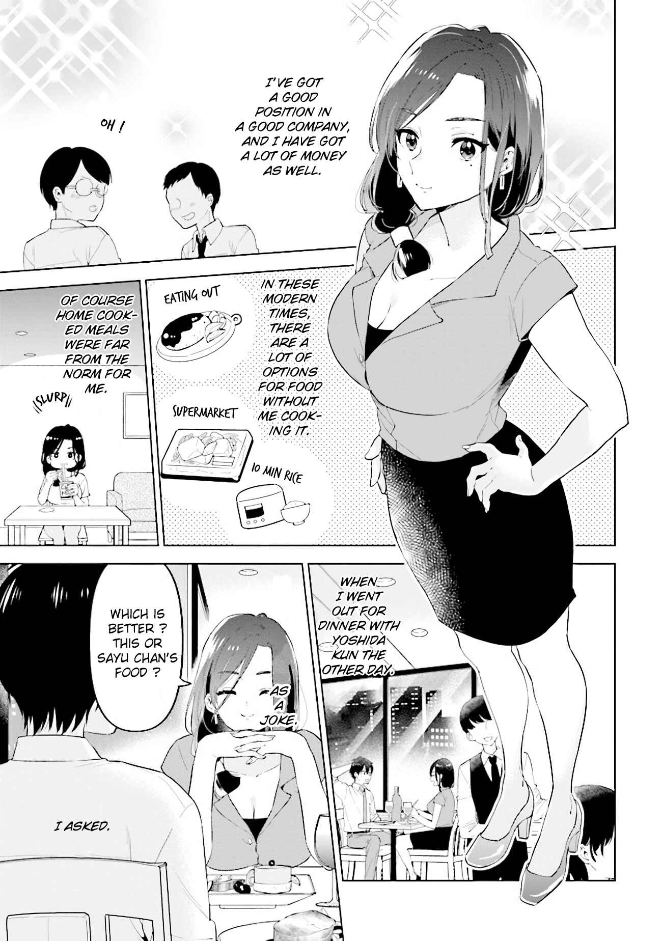 Page 7 Chapter 6 Hige wo Soru. Soshite Joshi Kousei wo Hirou. Each Stories