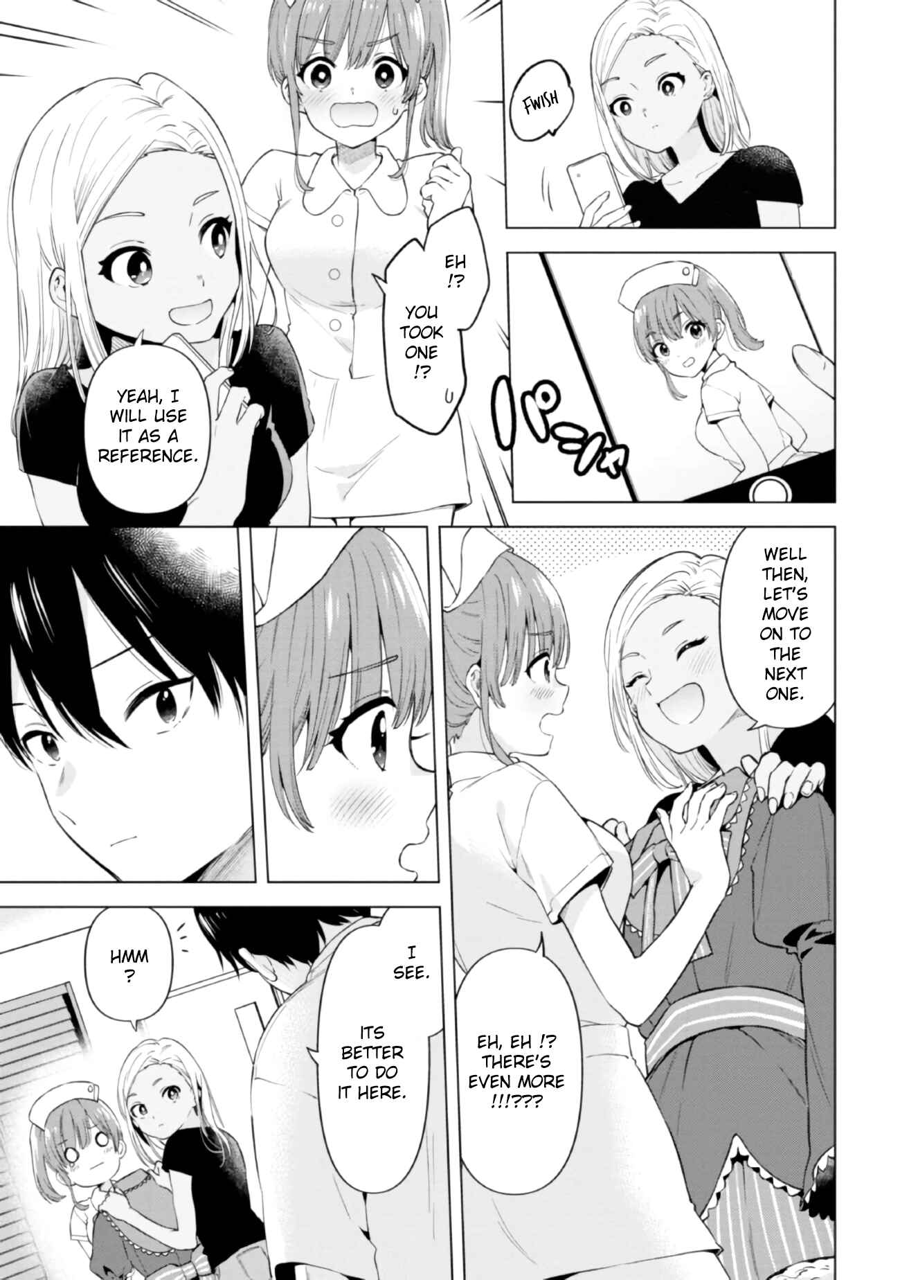 Page 15 Chapter 17 Hige wo Soru. Soshite Joshi Kousei wo Hirou. Each Stories