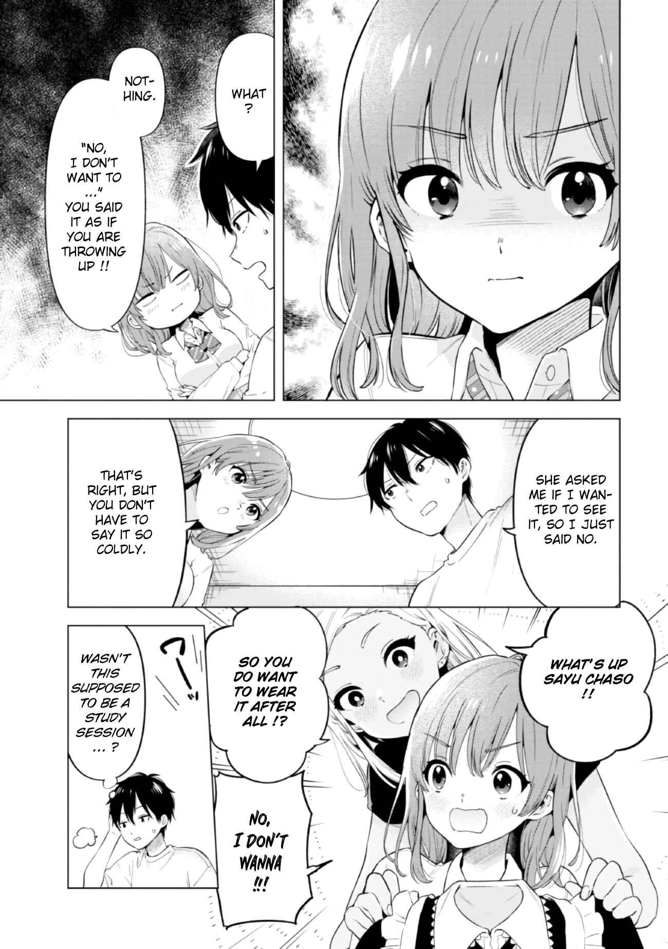 Page 3 Chapter 17 Hige wo Soru. Soshite Joshi Kousei wo Hirou. Each Stories