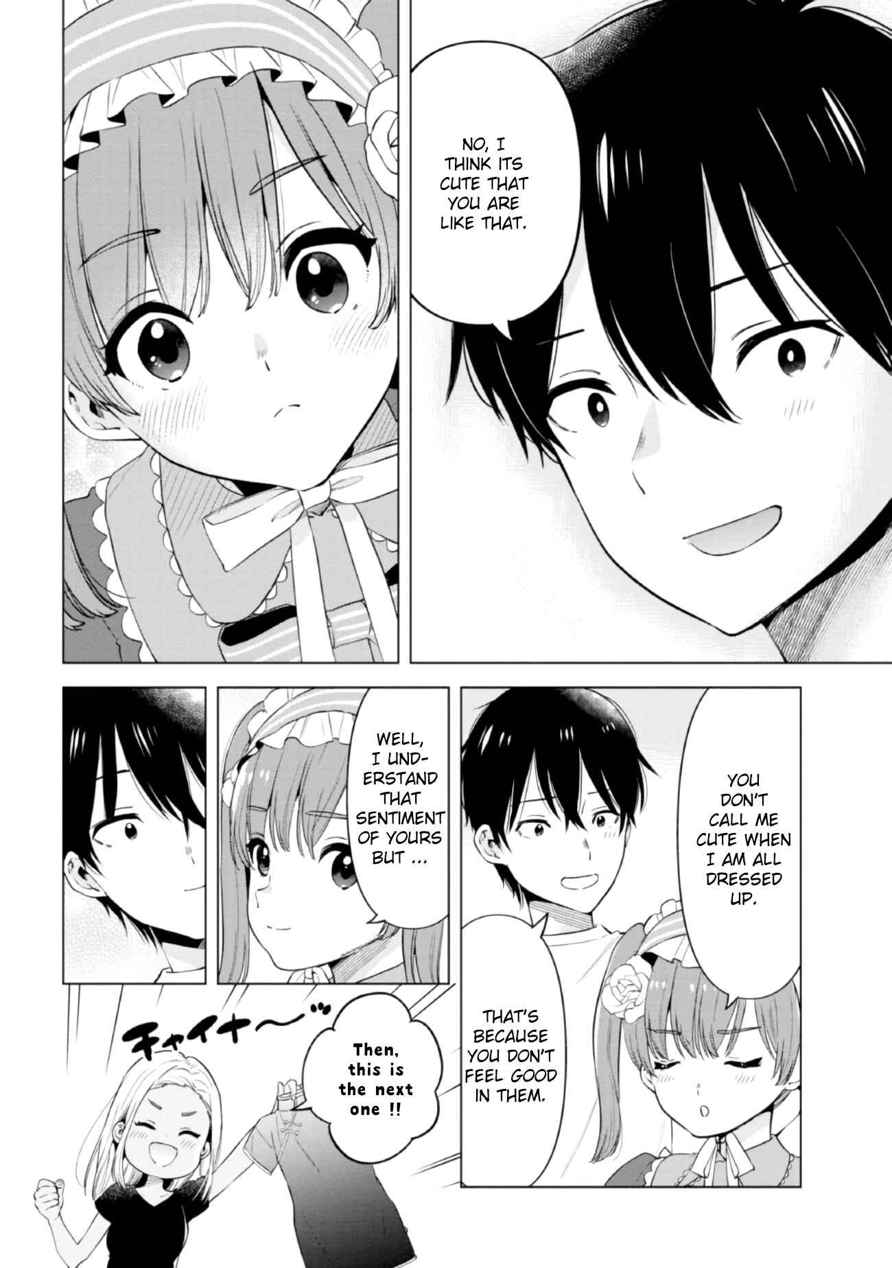 Page 34 Chapter 17 Hige wo Soru. Soshite Joshi Kousei wo Hirou. Each Stories