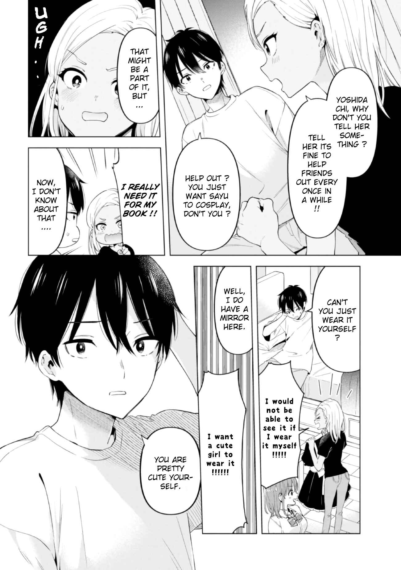 Page 4 Chapter 17 Hige wo Soru. Soshite Joshi Kousei wo Hirou. Each Stories