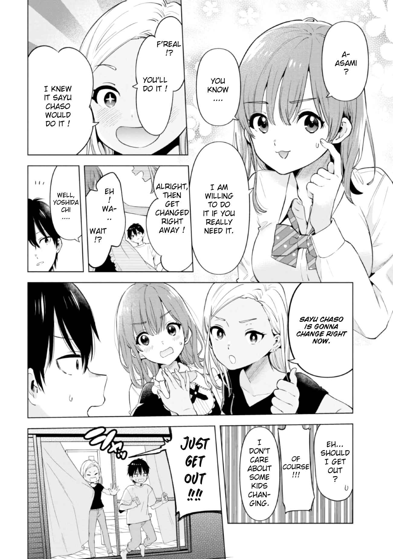 Page 6 Chapter 17 Hige wo Soru. Soshite Joshi Kousei wo Hirou. Each Stories