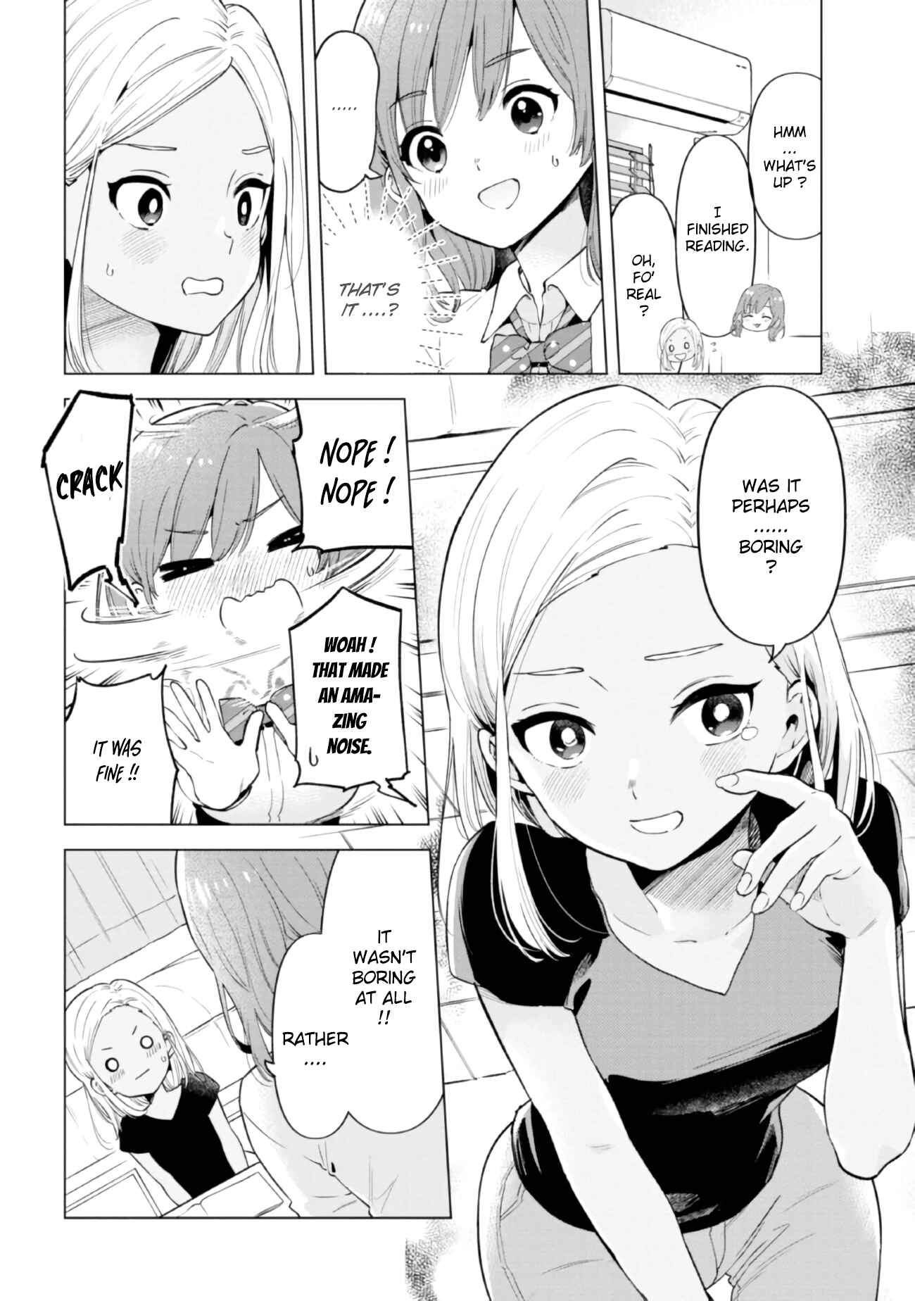 Page 12 Chapter 16 Hige wo Soru. Soshite Joshi Kousei wo Hirou. Each Stories