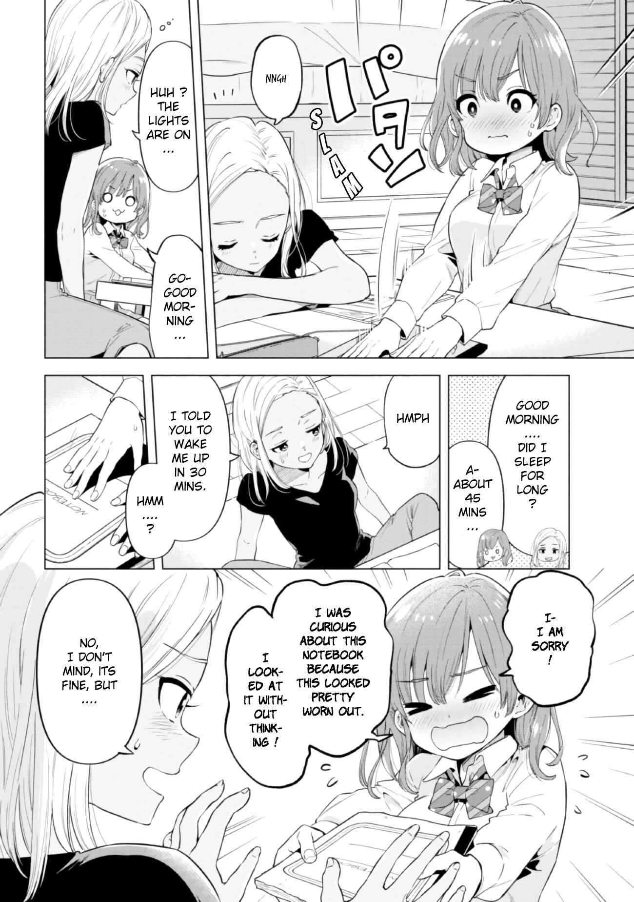Page 4 Chapter 16 Hige wo Soru. Soshite Joshi Kousei wo Hirou. Each Stories