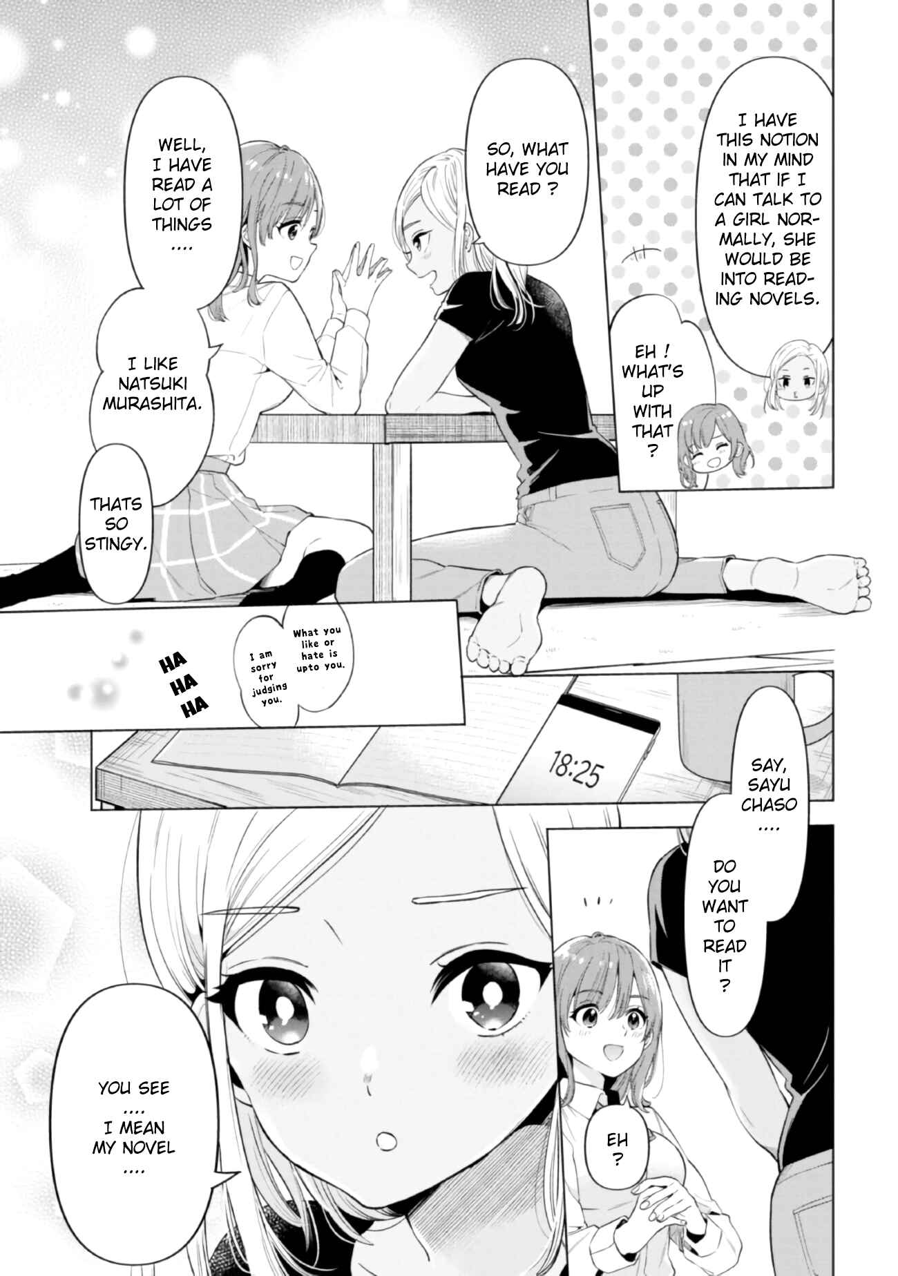 Page 7 Chapter 16 Hige wo Soru. Soshite Joshi Kousei wo Hirou. Each Stories