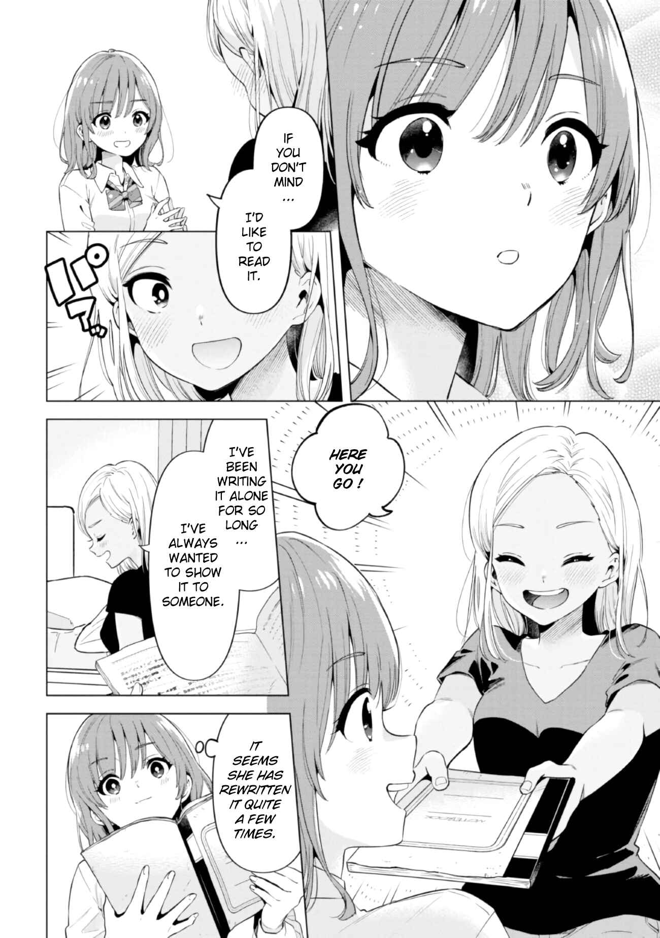 Page 8 Chapter 16 Hige wo Soru. Soshite Joshi Kousei wo Hirou. Each Stories