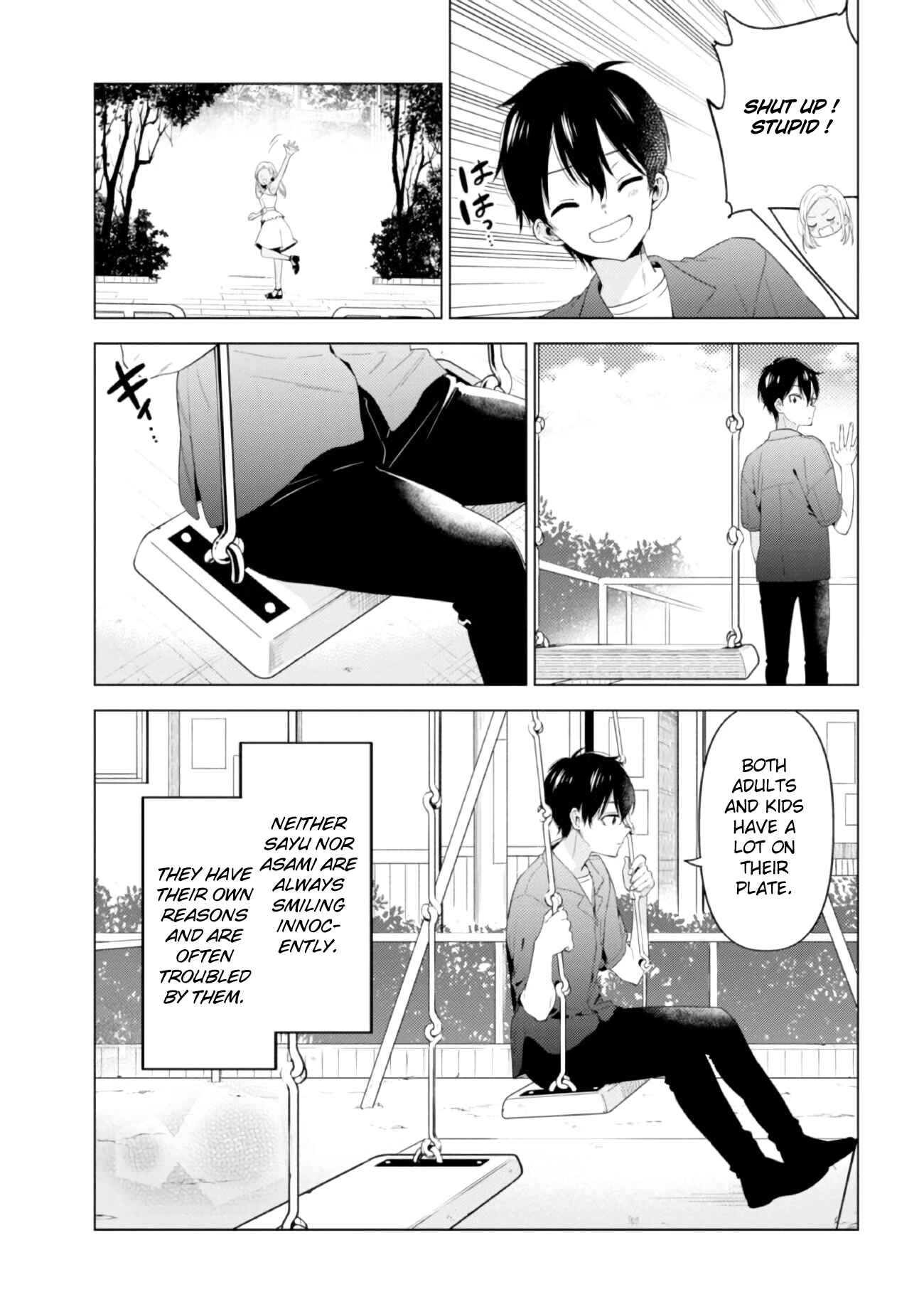 Page 19 Chapter 10 Hige wo Soru. Soshite Joshi Kousei wo Hirou. Each Stories