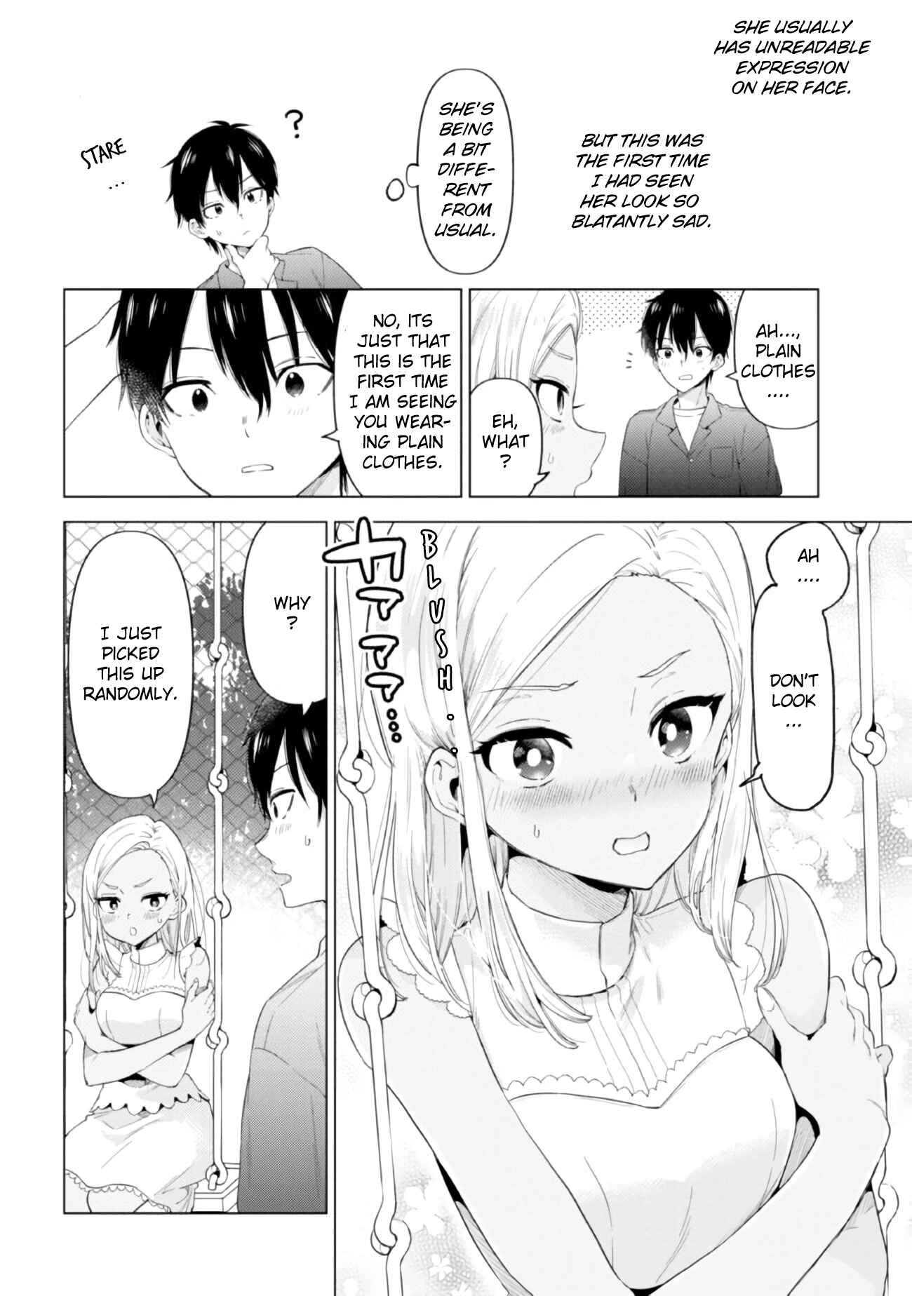 Page 8 Chapter 10 Hige wo Soru. Soshite Joshi Kousei wo Hirou. Each Stories