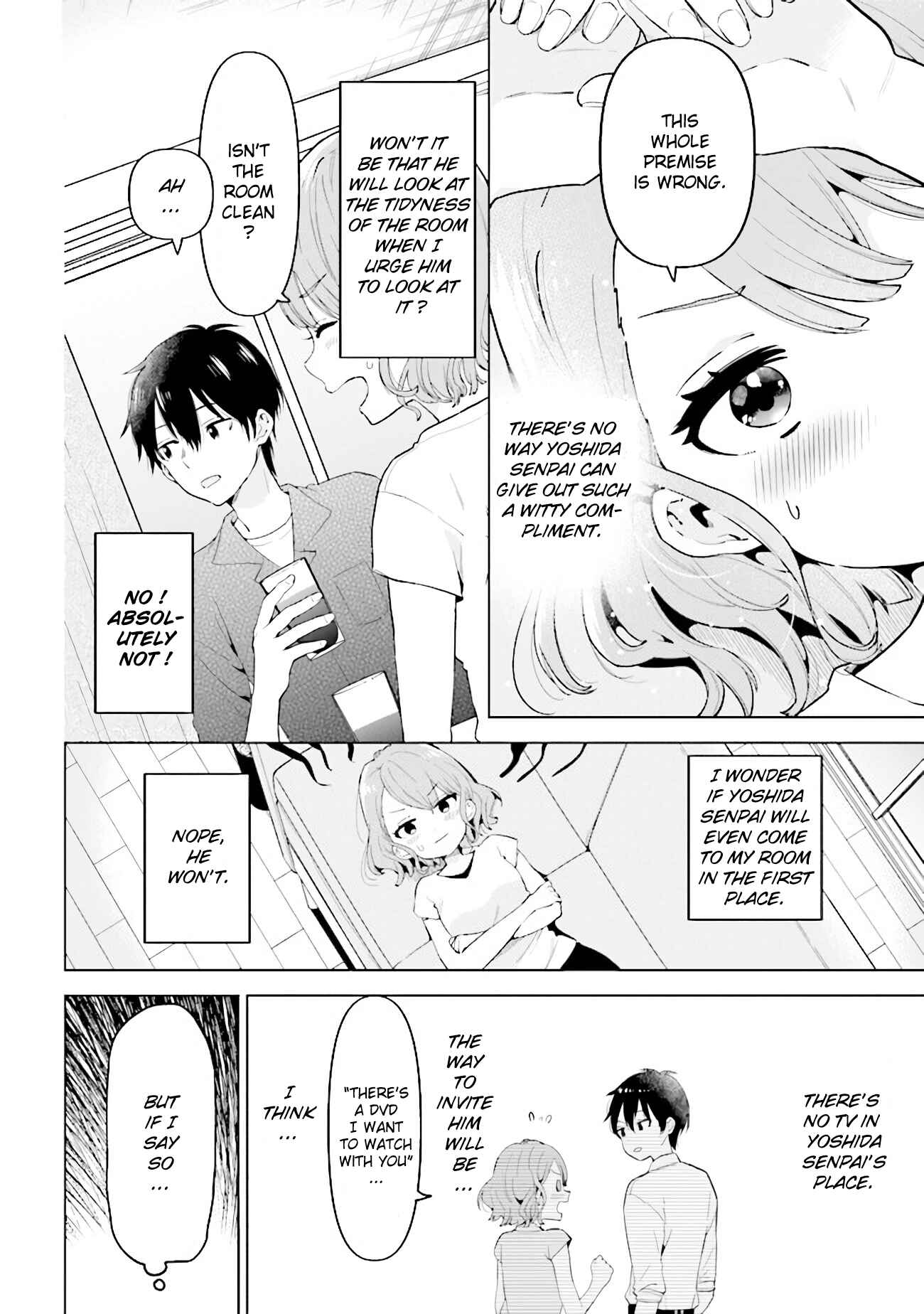 Page 12 Chapter 7 Hige wo Soru. Soshite Joshi Kousei wo Hirou. Each Stories