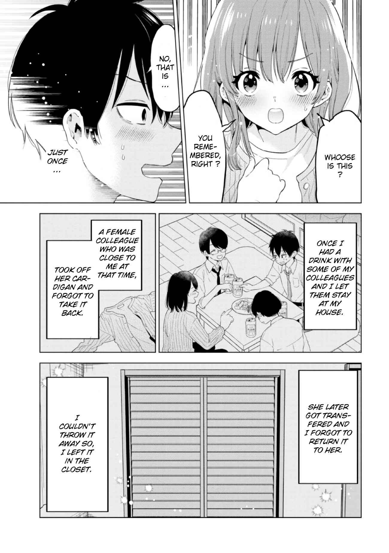 Page 11 Chapter 9 Hige wo Soru. Soshite Joshi Kousei wo Hirou. Each Stories