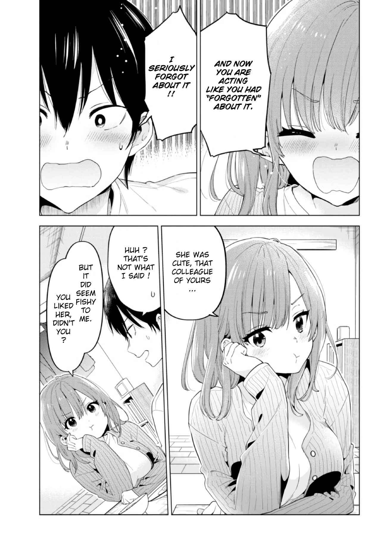 Page 13 Chapter 9 Hige wo Soru. Soshite Joshi Kousei wo Hirou. Each Stories