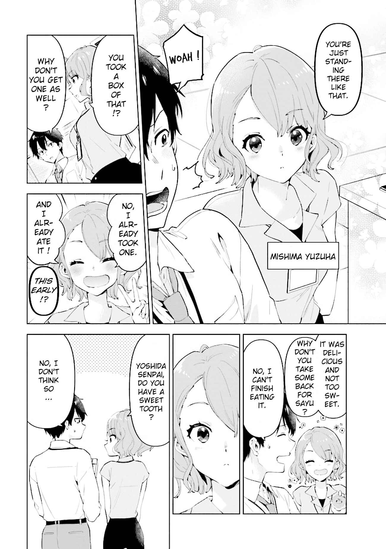 Page 4 Chapter 2 Hige wo Soru. Soshite Joshi Kousei wo Hirou. Each Stories