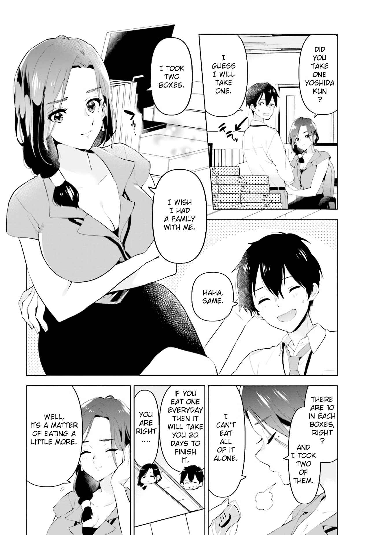 Page 8 Chapter 2 Hige wo Soru. Soshite Joshi Kousei wo Hirou. Each Stories