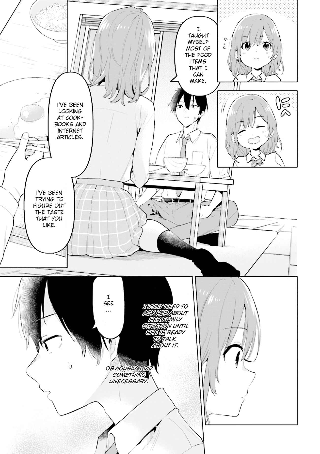 Page 11 Chapter 1 Hige wo Soru. Soshite Joshi Kousei wo Hirou. Each Stories