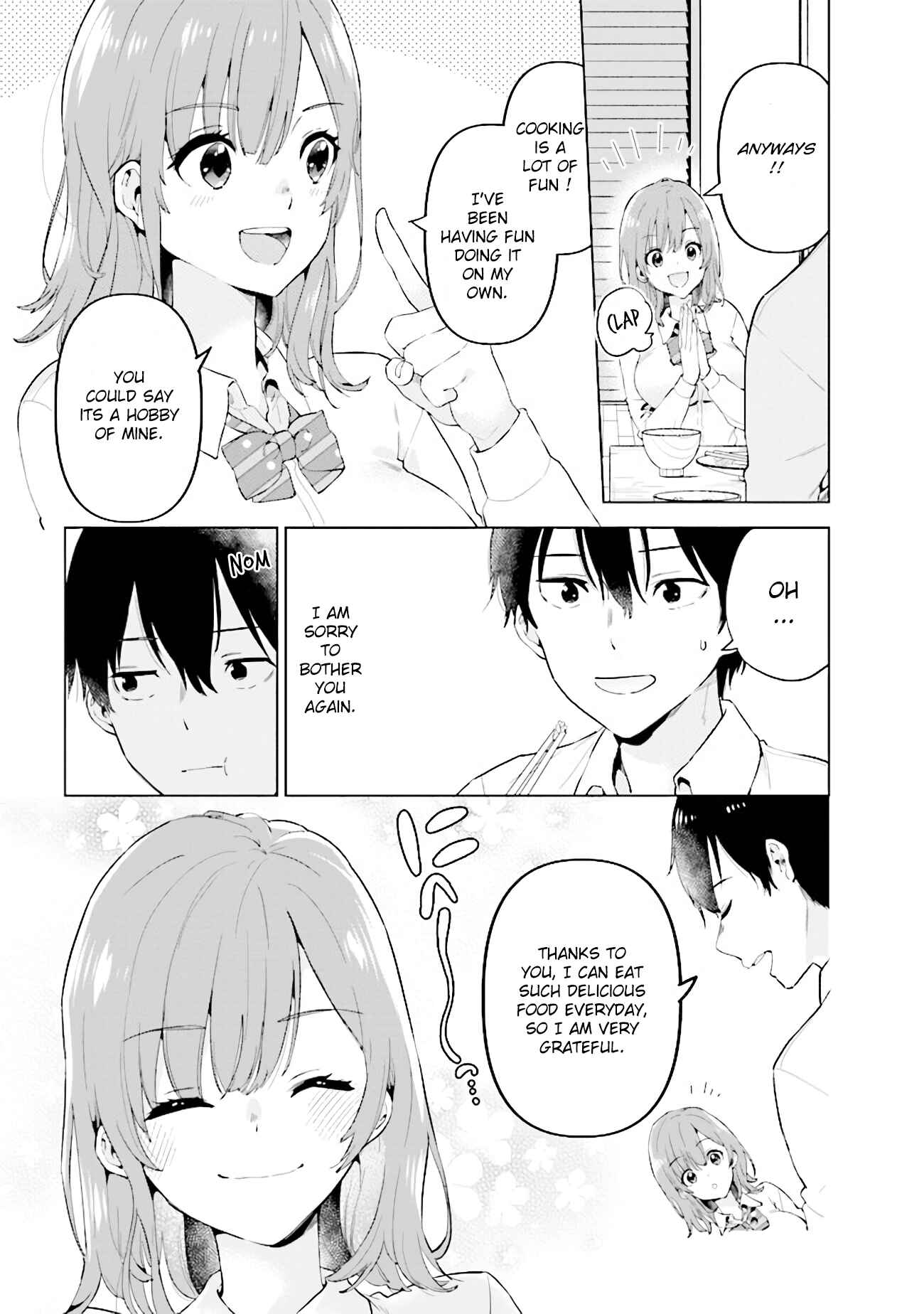 Page 12 Chapter 1 Hige wo Soru. Soshite Joshi Kousei wo Hirou. Each Stories