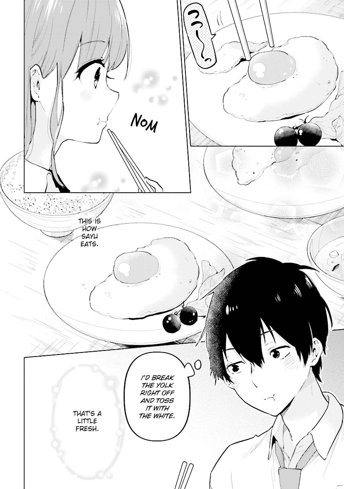 Page 4 Chapter 1 Hige wo Soru. Soshite Joshi Kousei wo Hirou. Each Stories