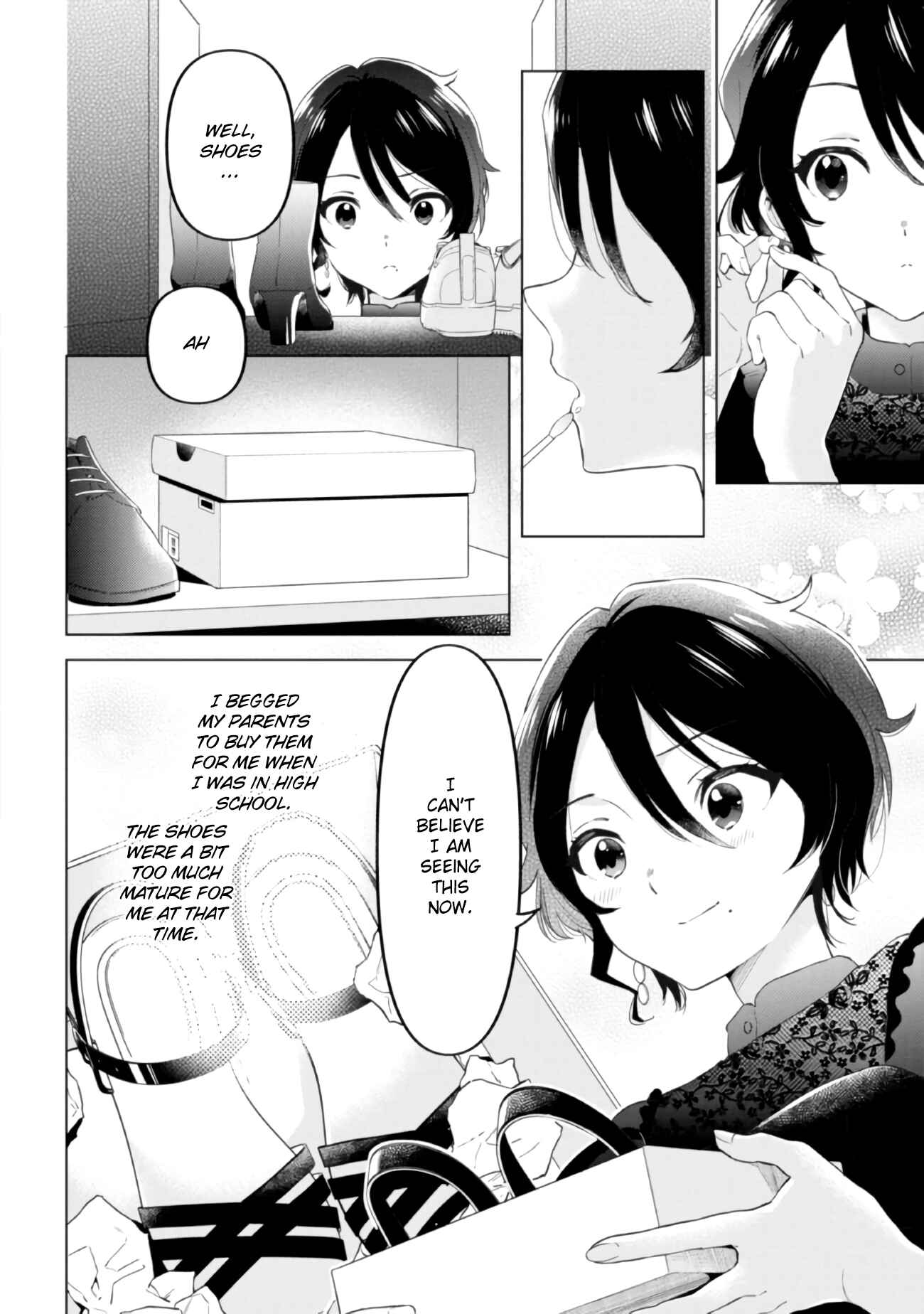 Page 12 Chapter 13 Hige wo Soru. Soshite Joshi Kousei wo Hirou. Each Stories