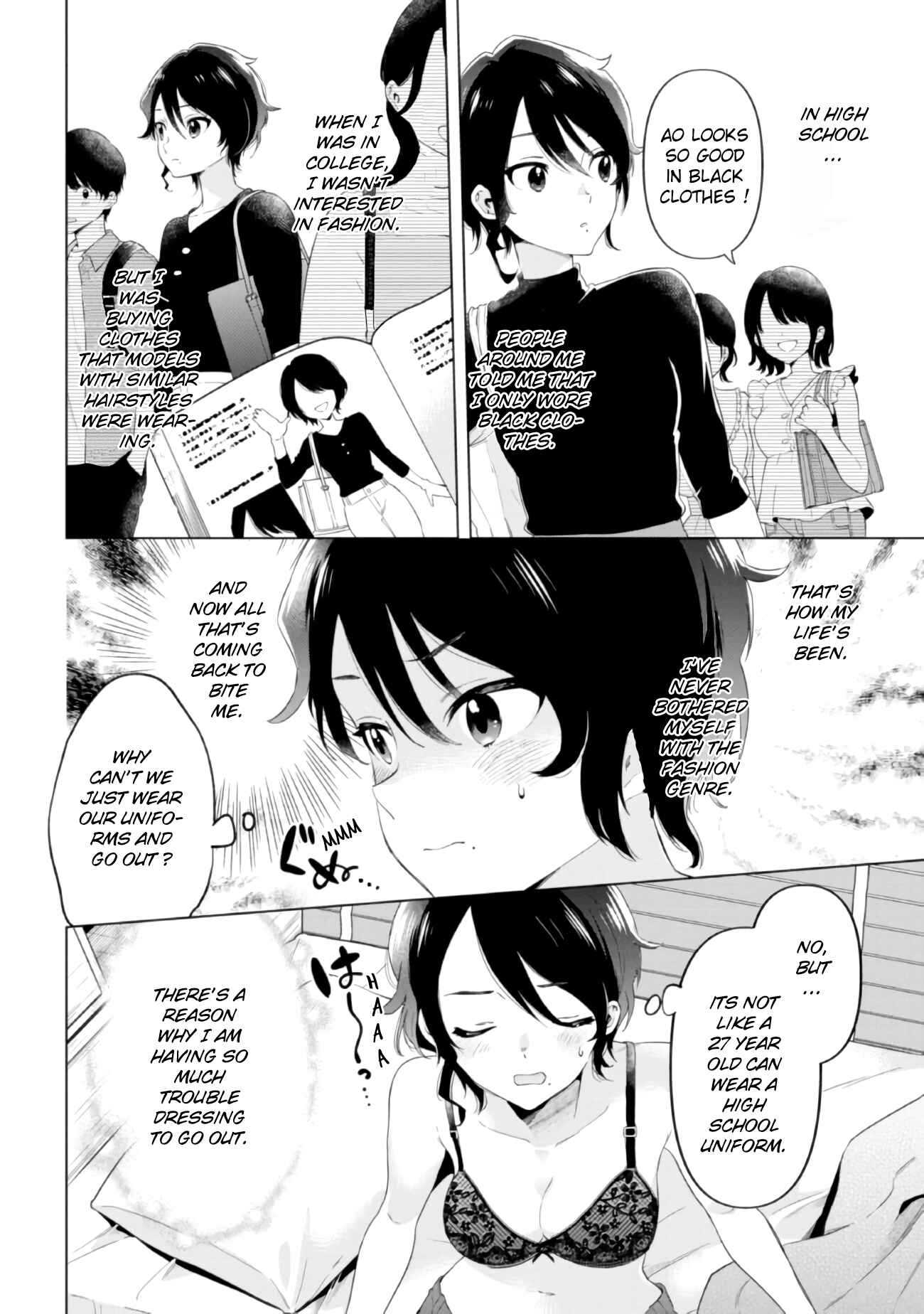 Page 2 Chapter 13 Hige wo Soru. Soshite Joshi Kousei wo Hirou. Each Stories