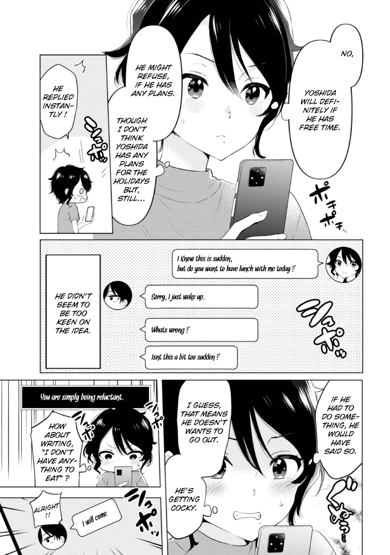 Page 7 Chapter 13 Hige wo Soru. Soshite Joshi Kousei wo Hirou. Each Stories