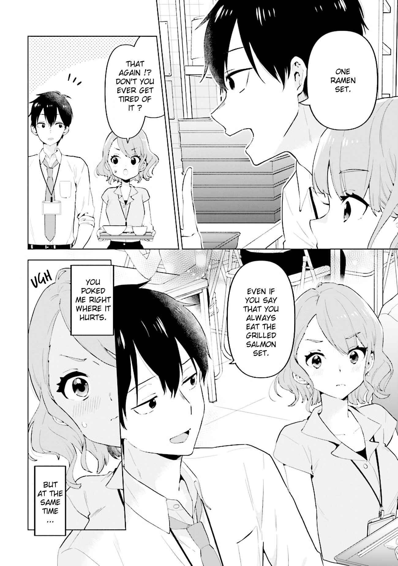Page 4 Chapter 3 Hige wo Soru. Soshite Joshi Kousei wo Hirou. Each Stories