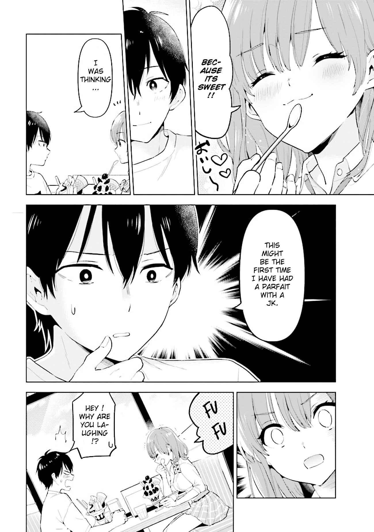 Page 12 Chapter 4 Hige wo Soru. Soshite Joshi Kousei wo Hirou. Each Stories