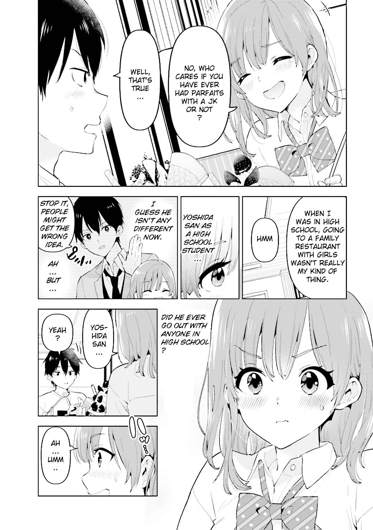 Page 13 Chapter 4 Hige wo Soru. Soshite Joshi Kousei wo Hirou. Each Stories
