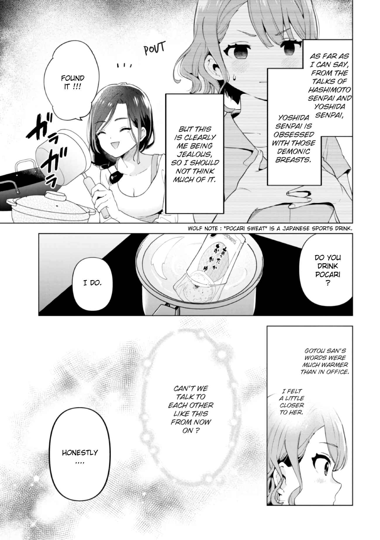 Page 27 Chapter 15 Hige wo Soru. Soshite Joshi Kousei wo Hirou. Each Stories