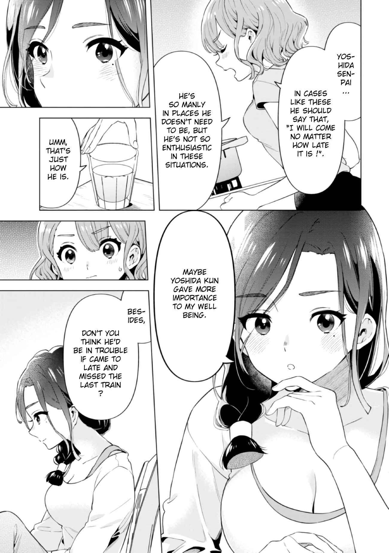 Page 29 Chapter 15 Hige wo Soru. Soshite Joshi Kousei wo Hirou. Each Stories