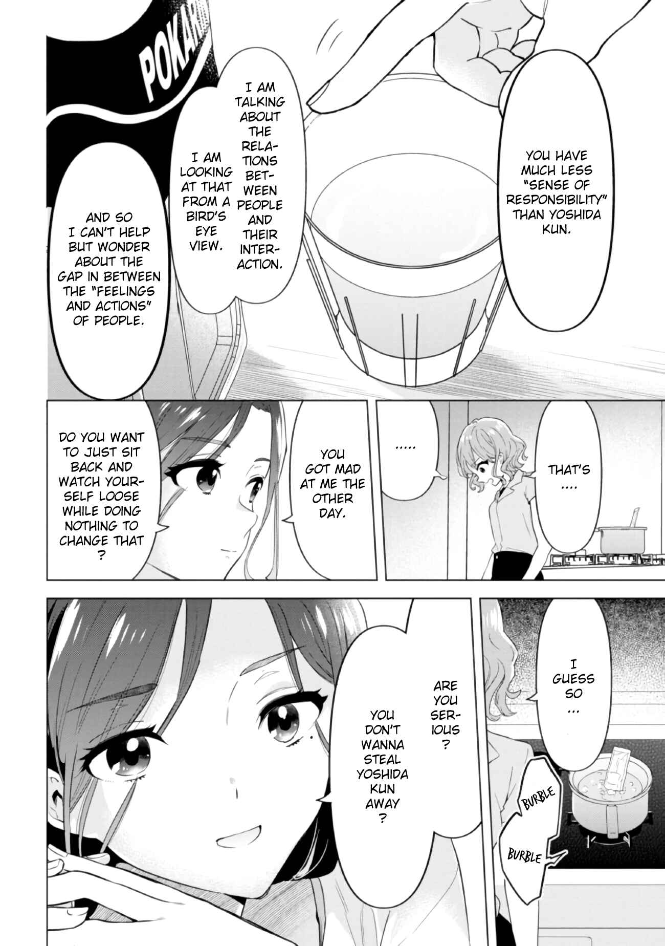 Page 34 Chapter 15 Hige wo Soru. Soshite Joshi Kousei wo Hirou. Each Stories
