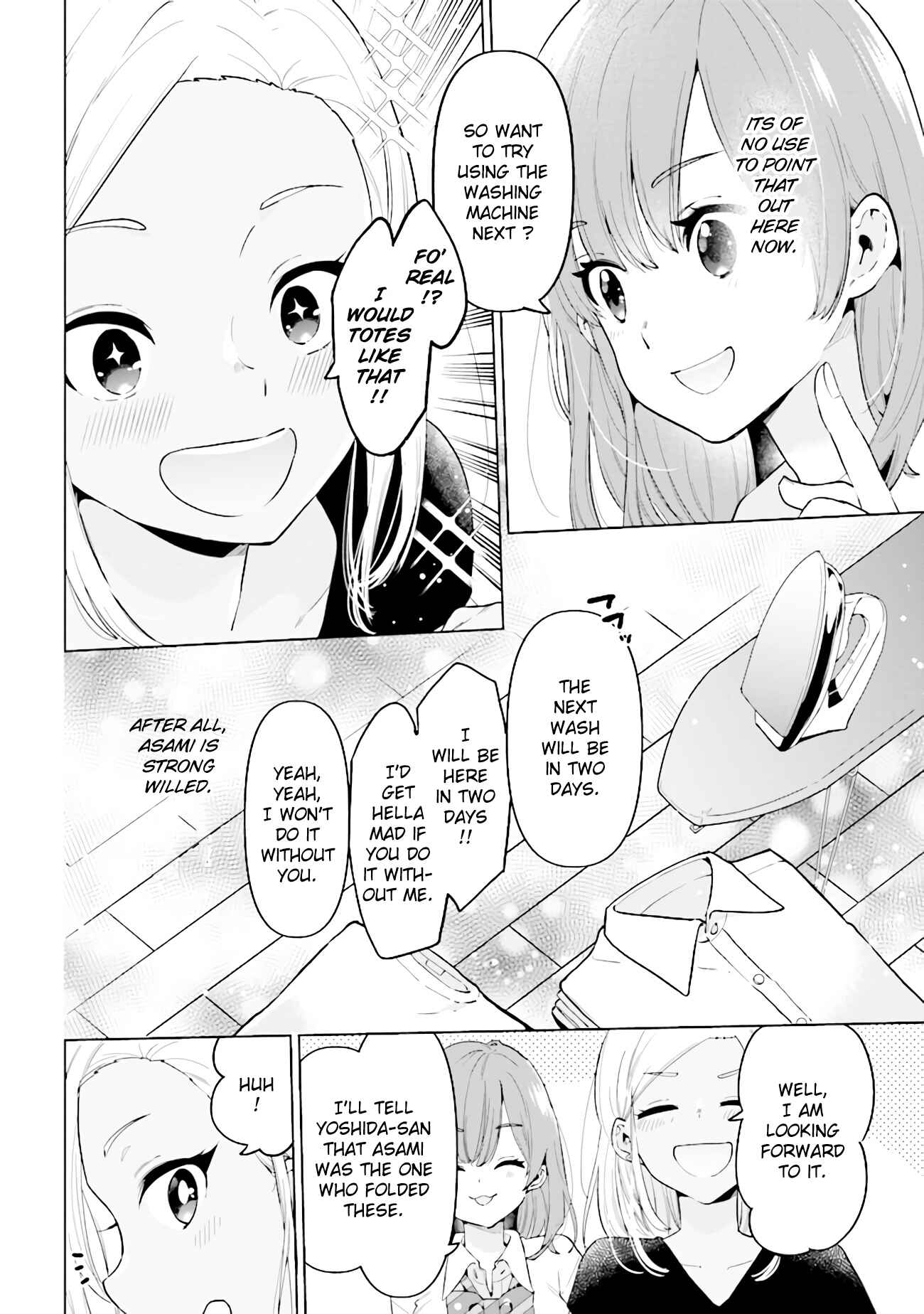 Page 14 Chapter 5 Hige wo Soru. Soshite Joshi Kousei wo Hirou. Each Stories
