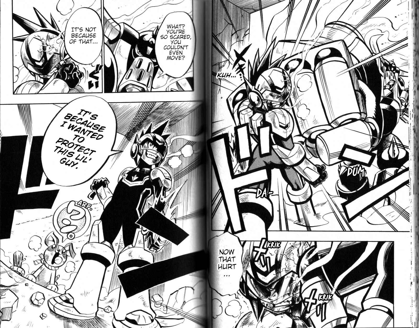 Page 12 Chapter 2 Mega Man Star Force
