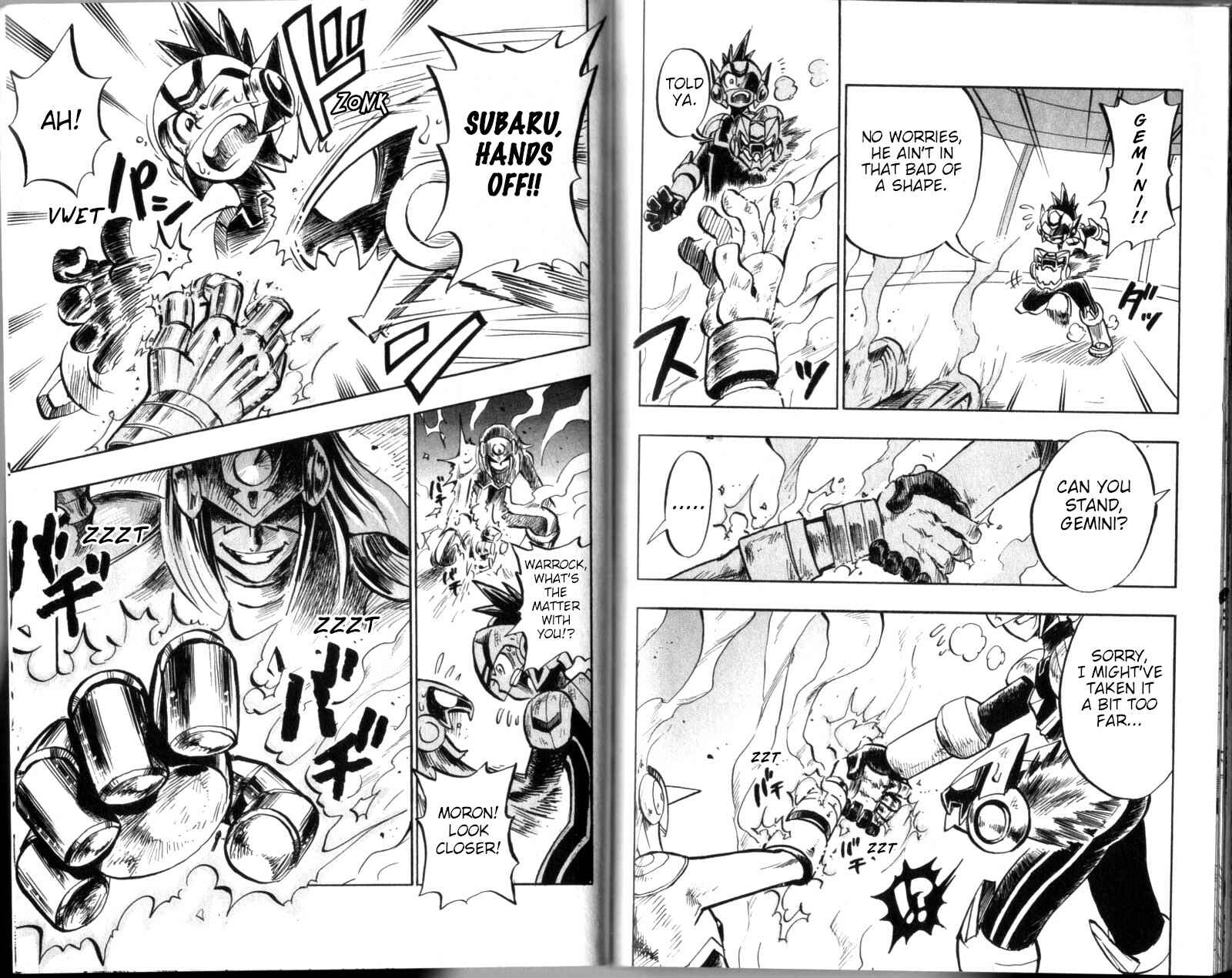 Page 15 Chapter 5 Mega Man Star Force