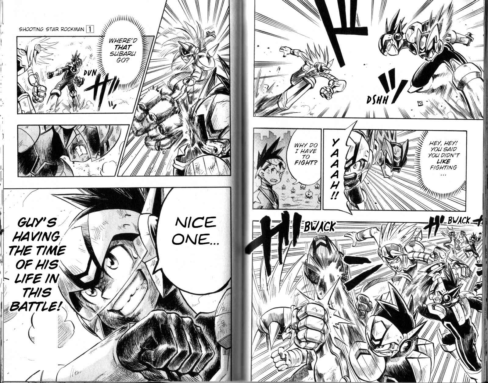 Page 9 Chapter 5 Mega Man Star Force