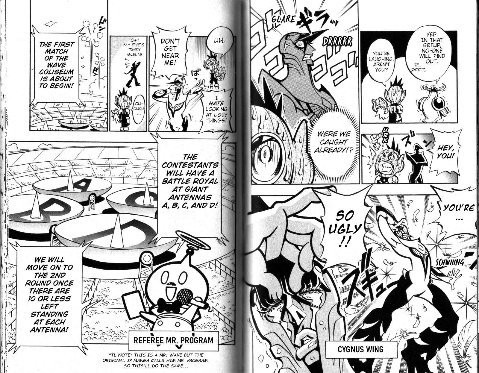 Page 4 Chapter 3 Mega Man Star Force