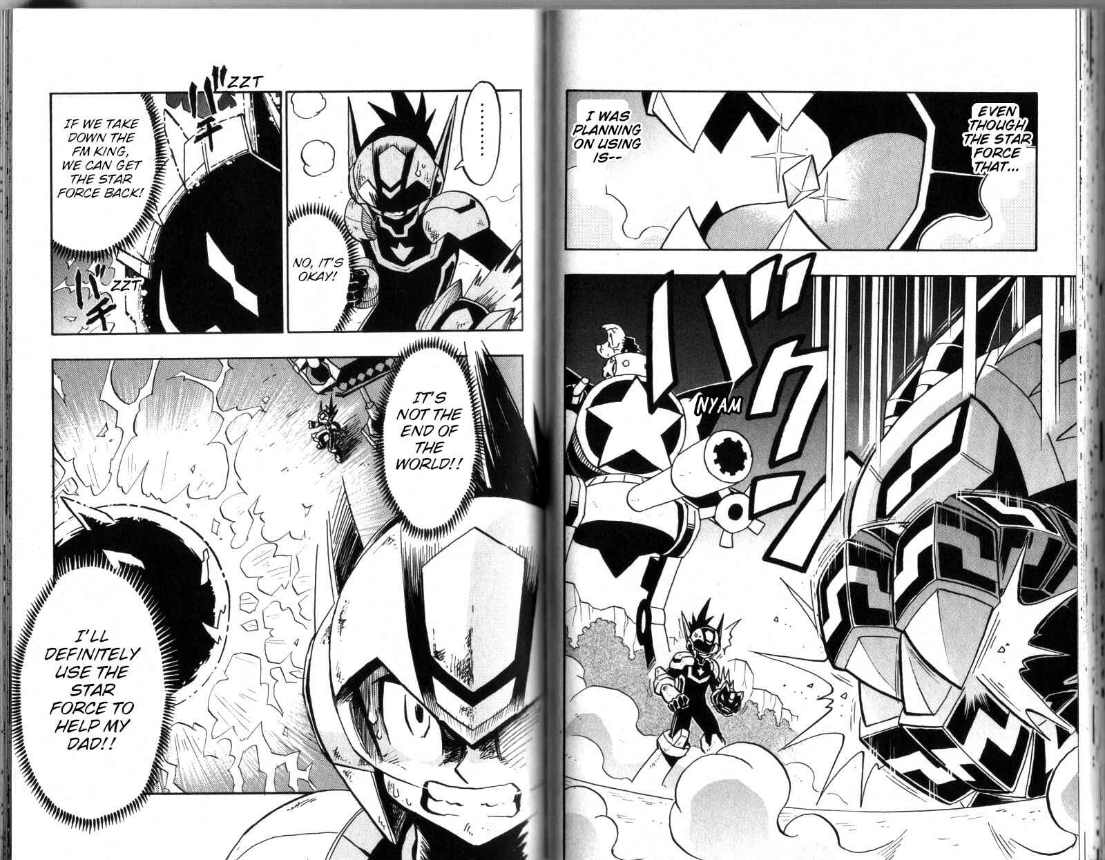 Page 2 Chapter 14 Mega Man Star Force