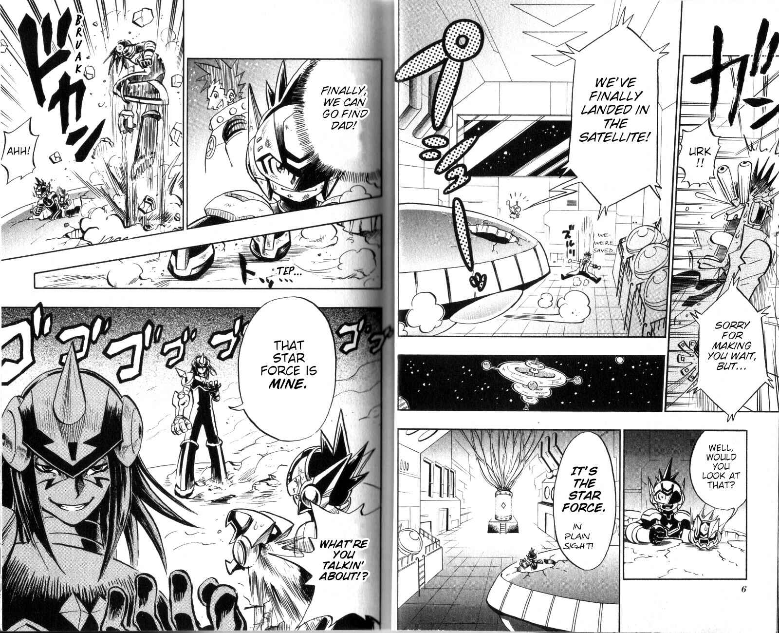 Page 5 Chapter 6 Mega Man Star Force