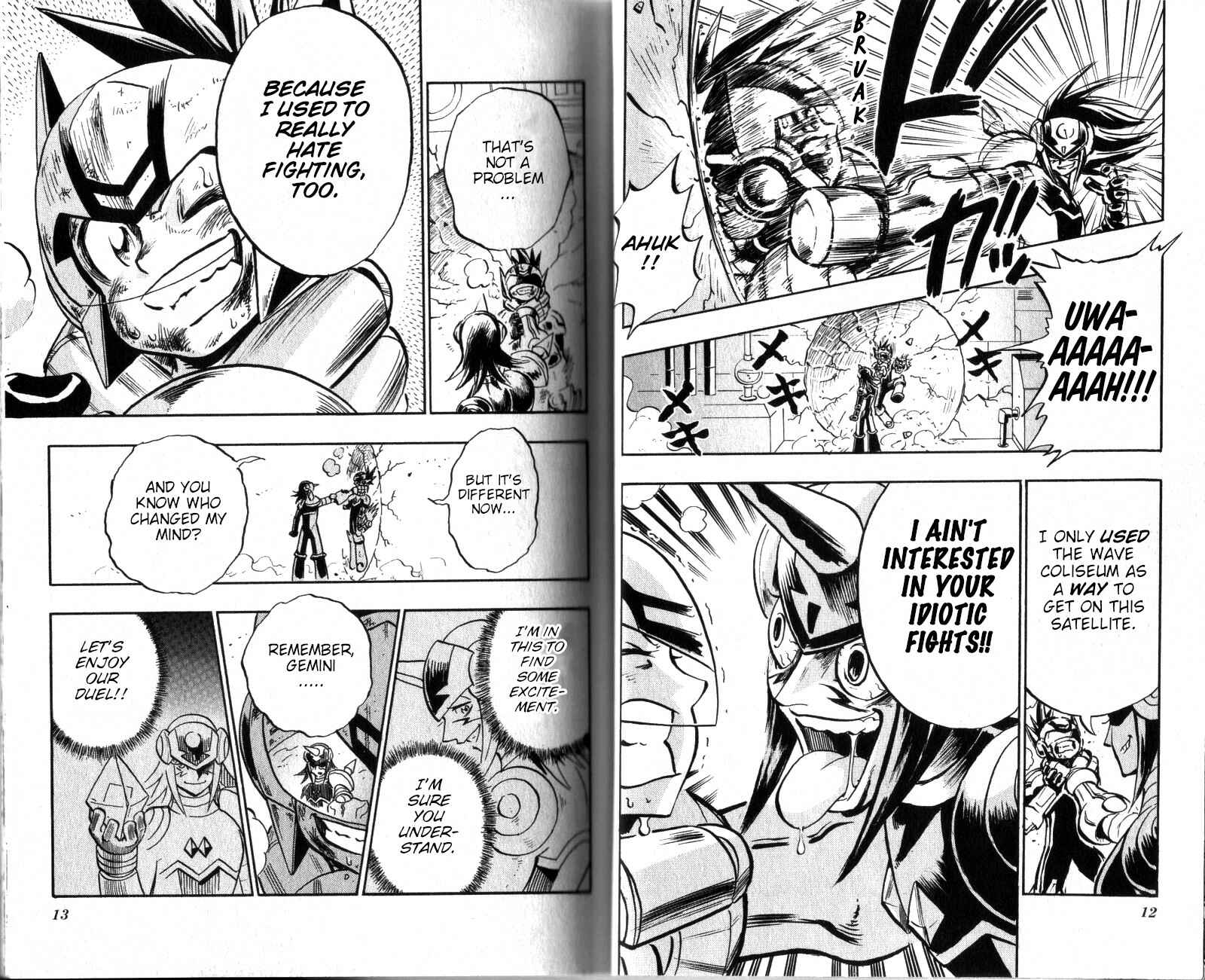 Page 8 Chapter 6 Mega Man Star Force
