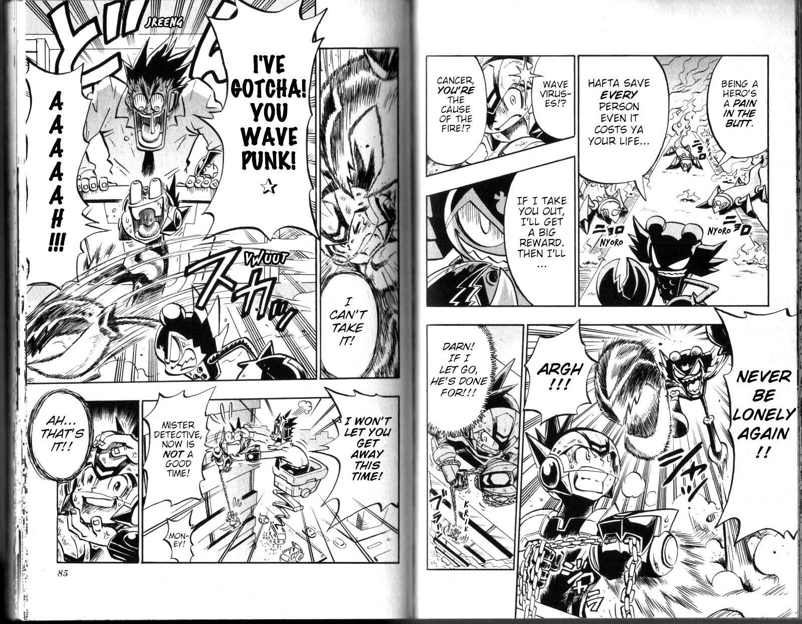 Page 9 Chapter 8 Mega Man Star Force