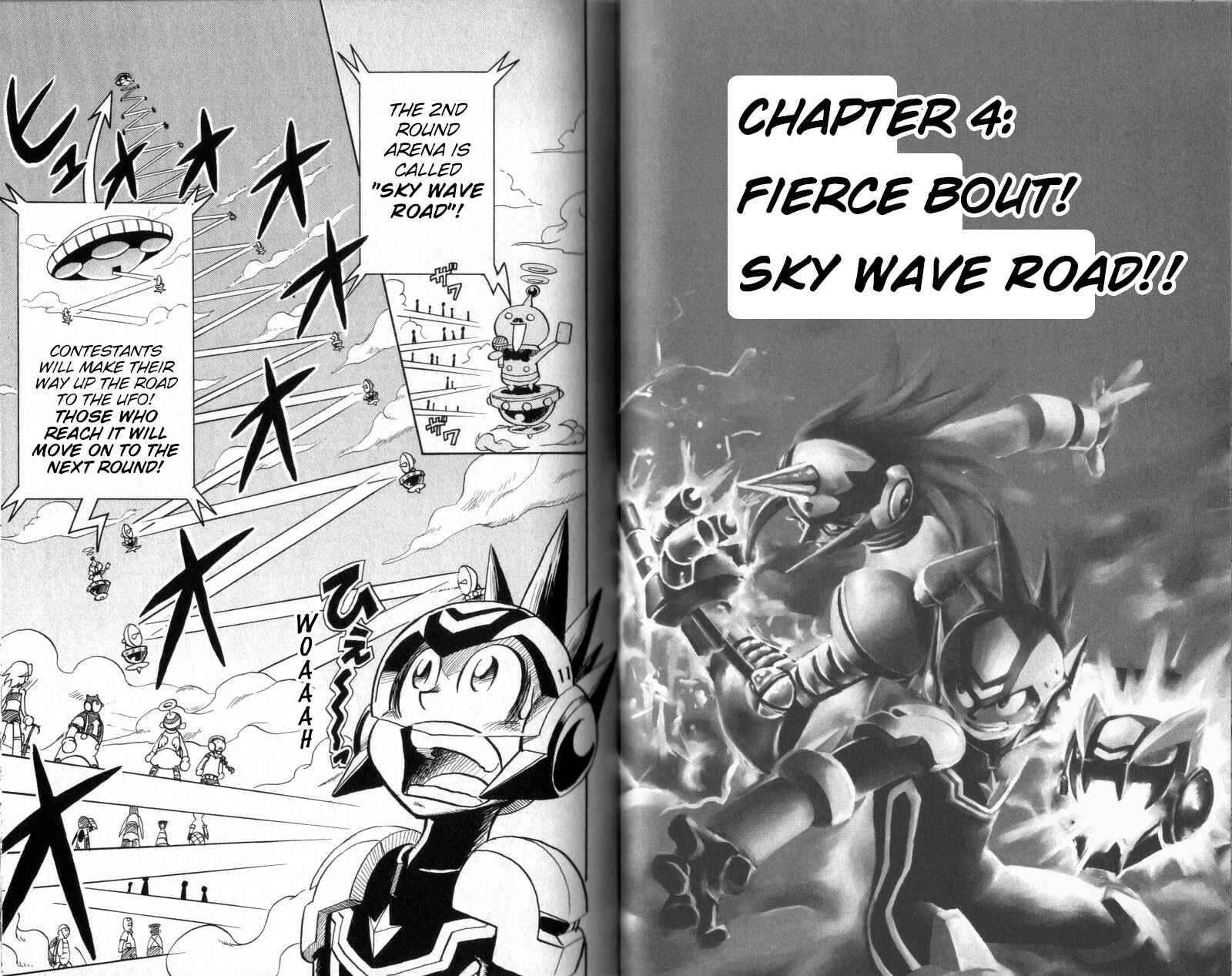 Page 1 Chapter 4 Mega Man Star Force