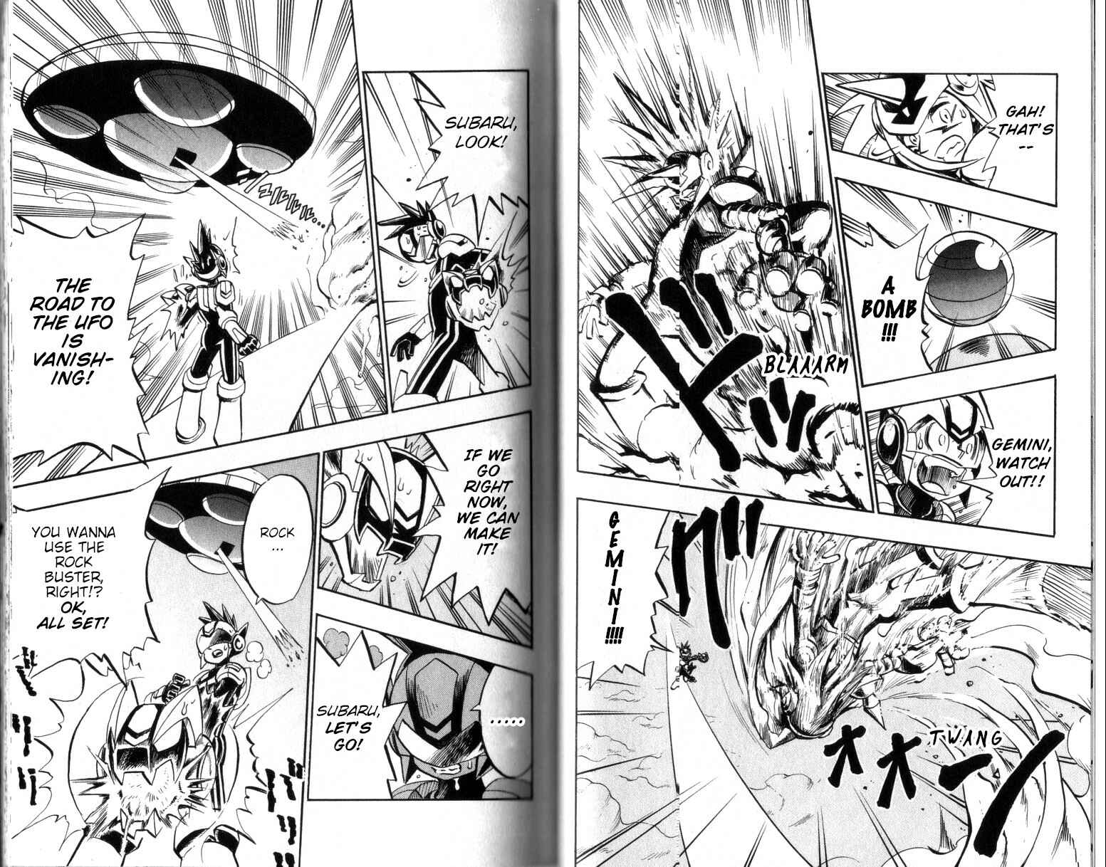 Page 9 Chapter 4 Mega Man Star Force