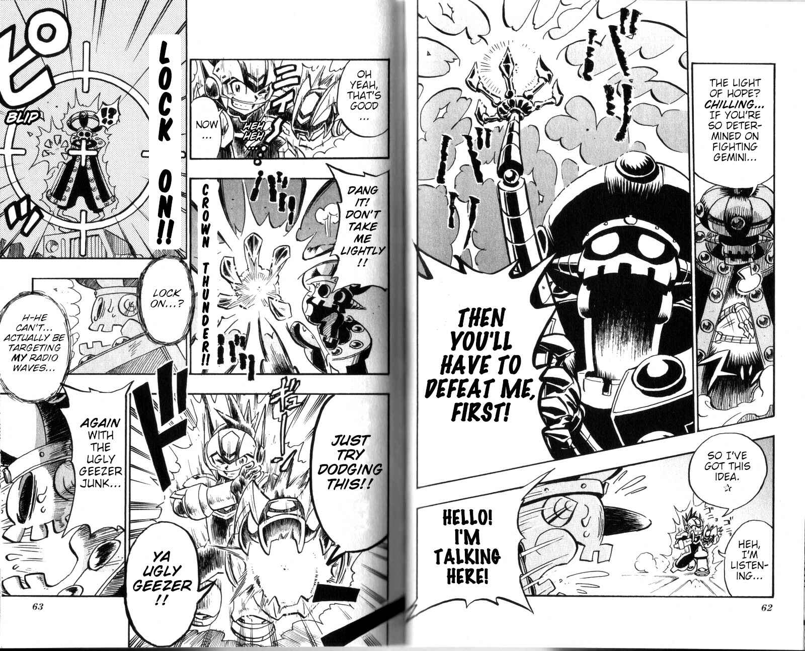 Page 14 Chapter 7 Mega Man Star Force