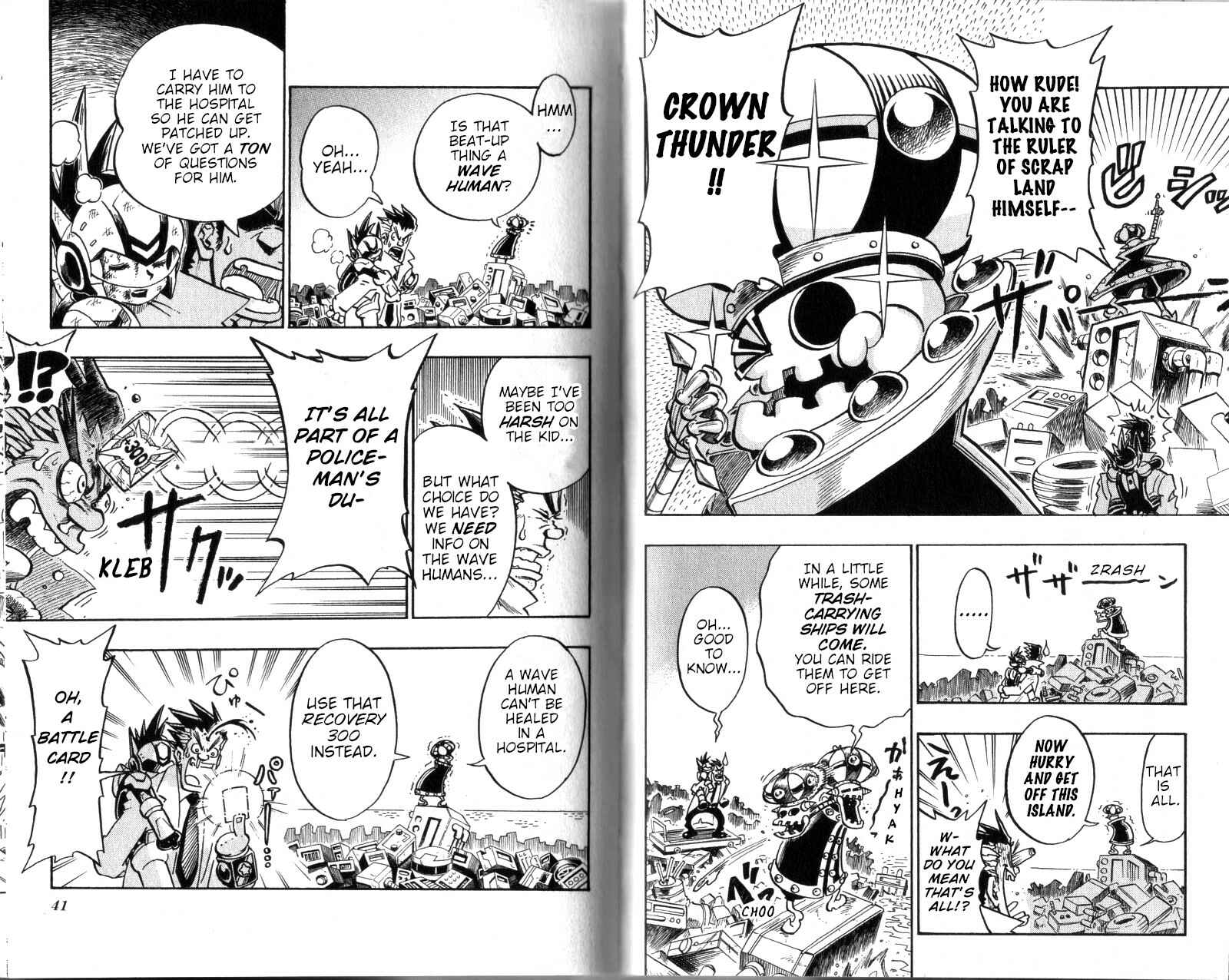 Page 3 Chapter 7 Mega Man Star Force