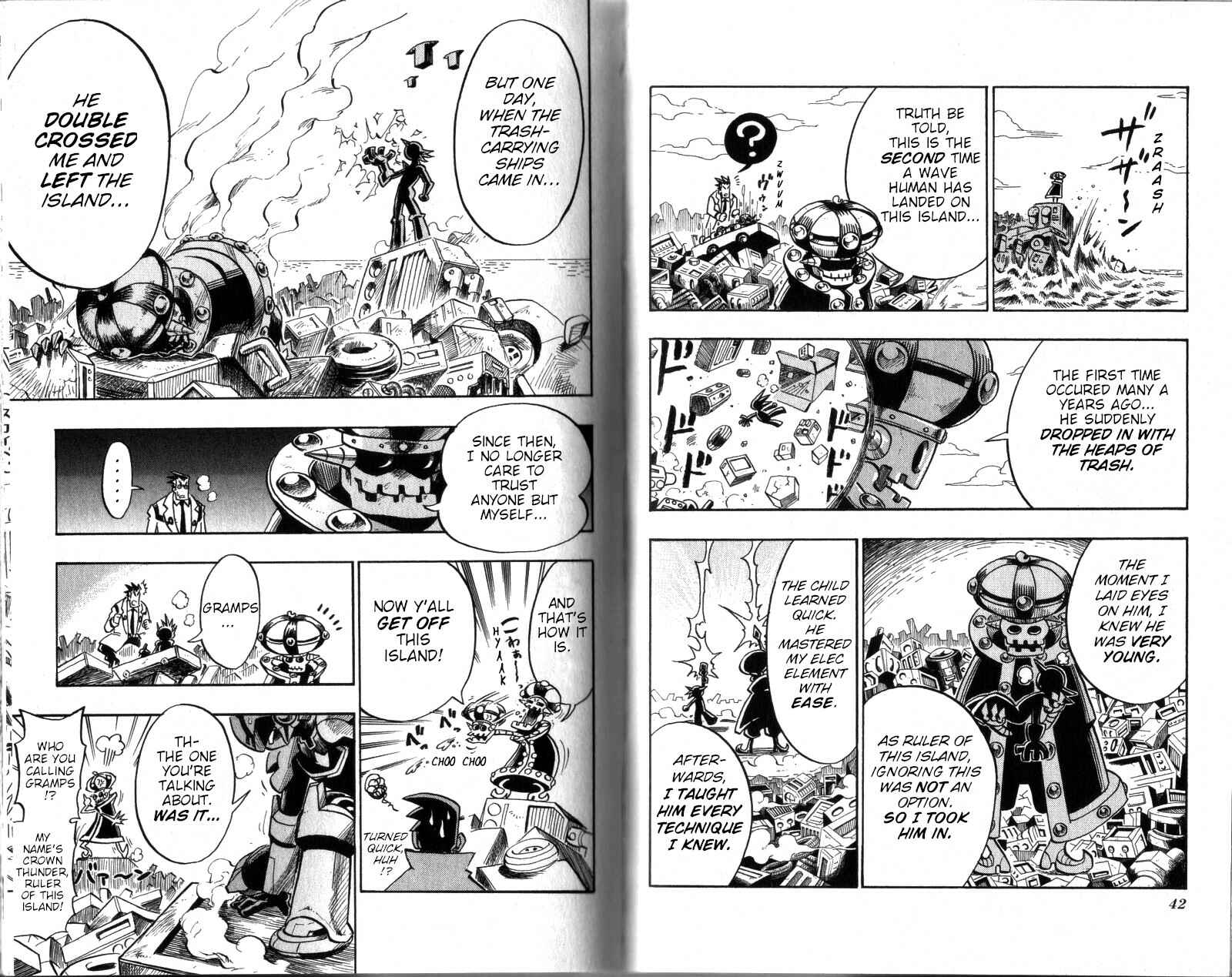 Page 4 Chapter 7 Mega Man Star Force